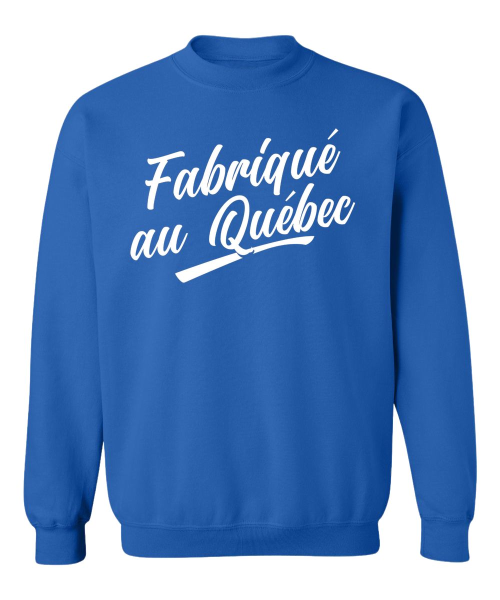 Crewneck Fabriqué au Québec