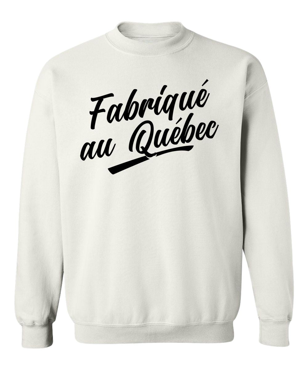 Crewneck Fabriqué au Québec