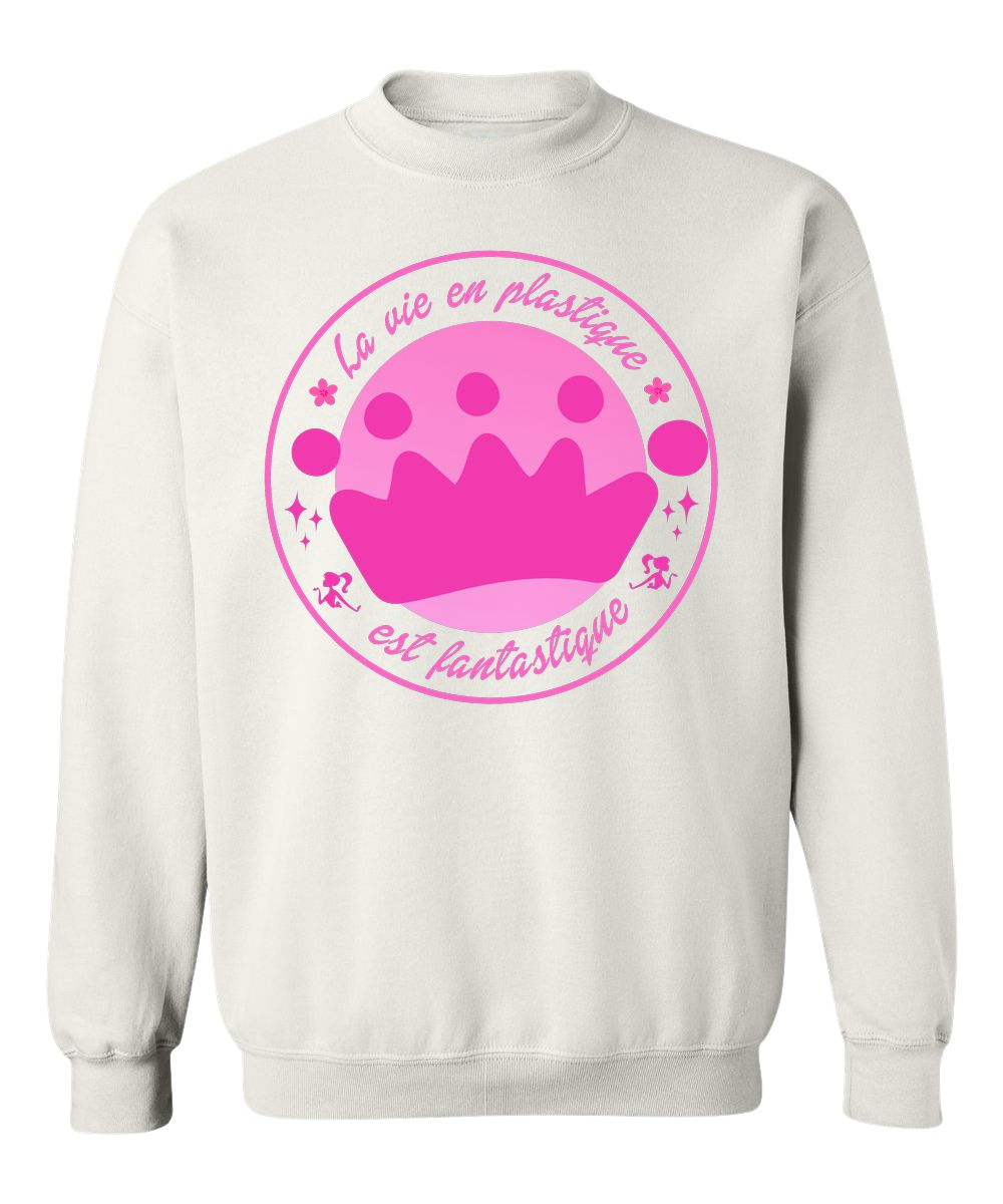 Crewneck La vie en plastique est fantastique
