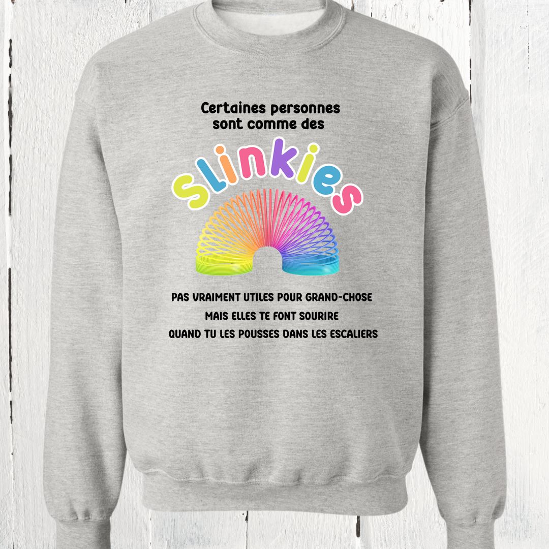 Crewneck Comme des Slinkies