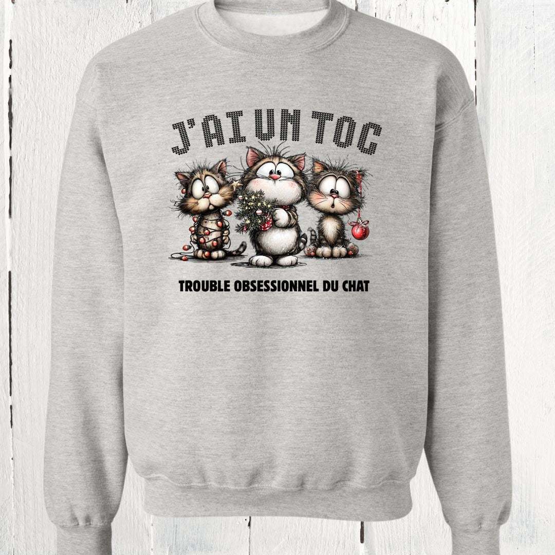 Crewneck J'ai Un Toc Édition Noël