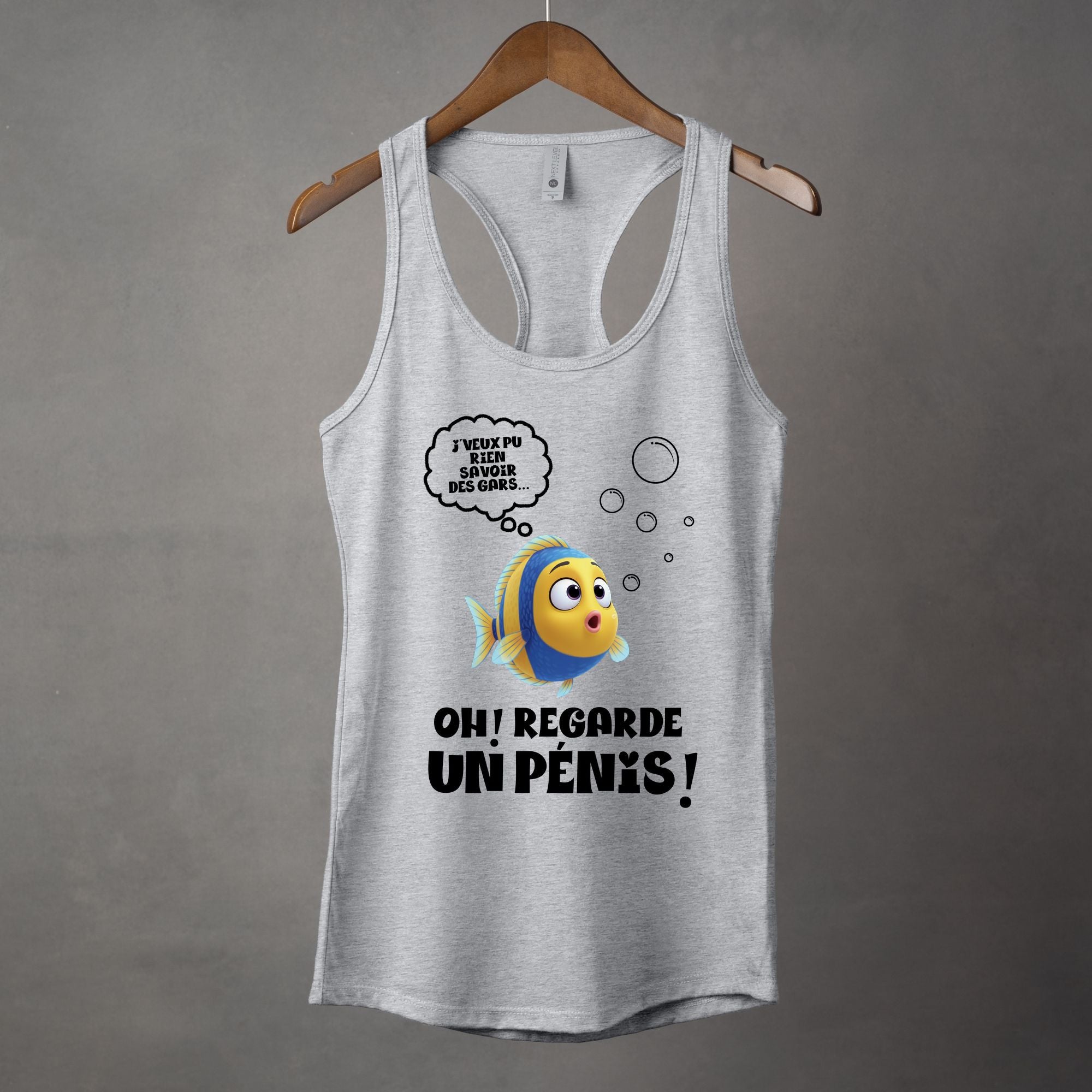 Camisole Oh! Regarde, un pénis