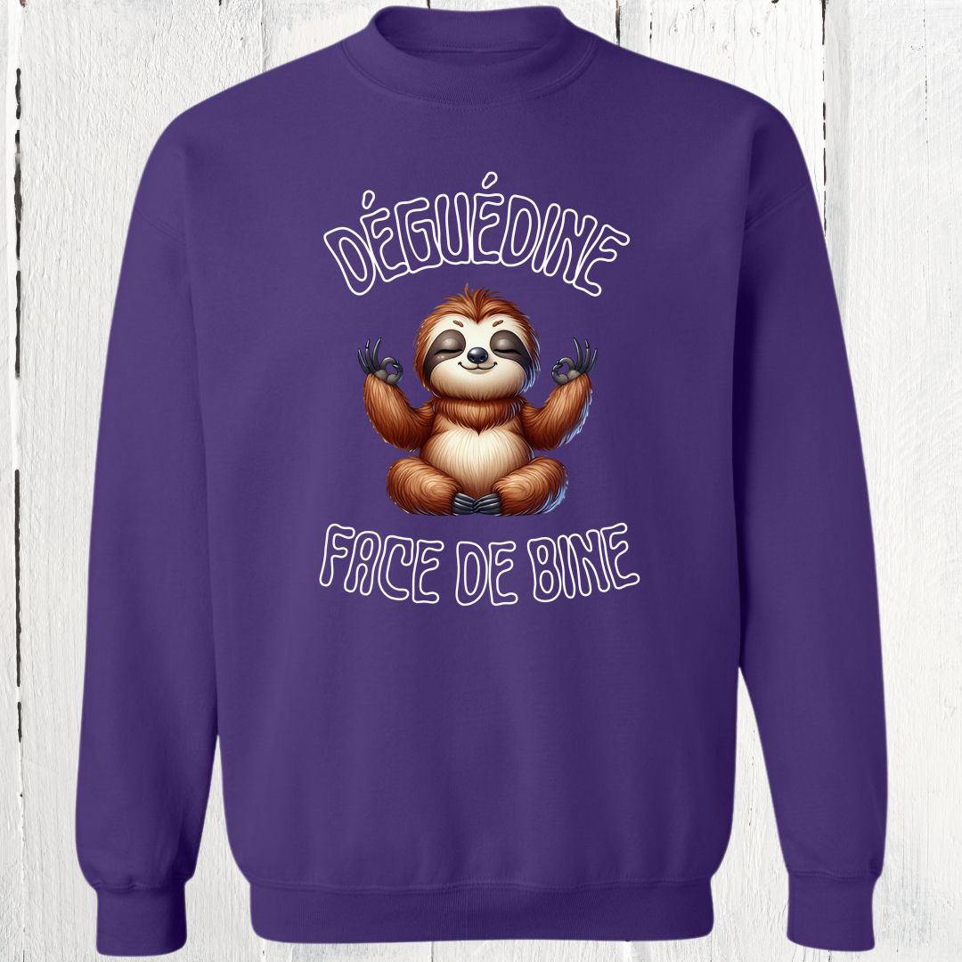 Crewneck Déguédine face de bine