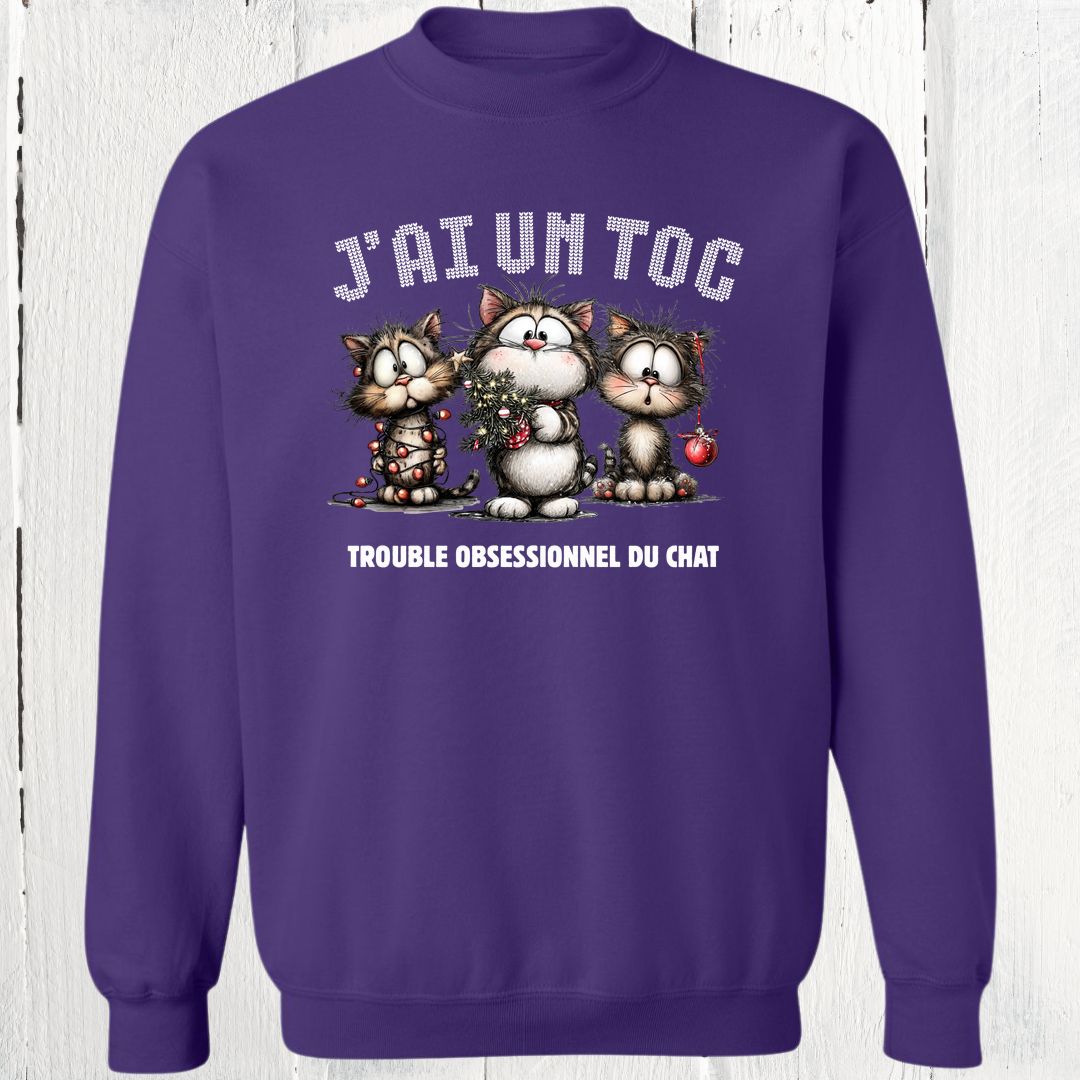 Crewneck J'ai Un Toc Édition Noël