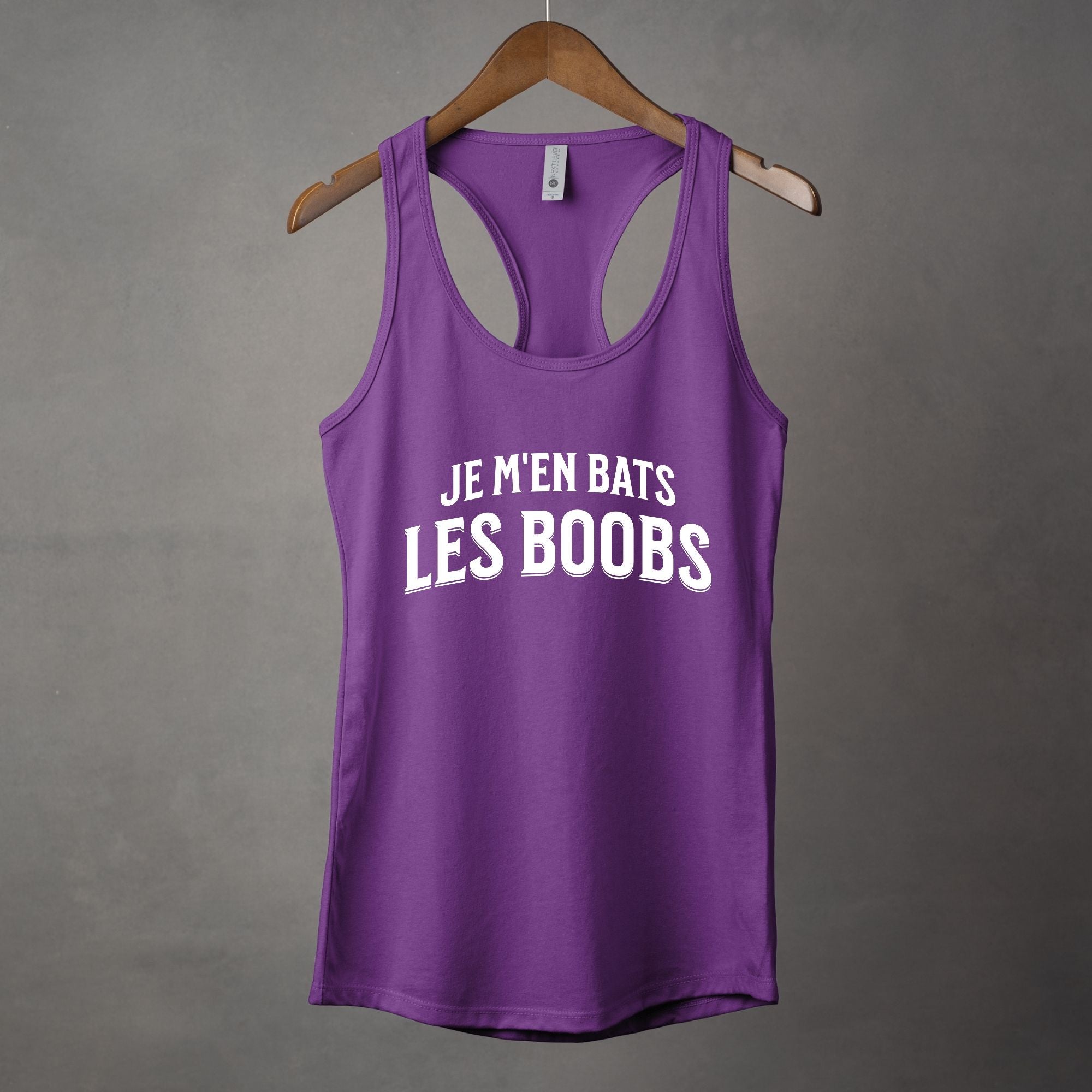Camisole Je m'en bats les boobs