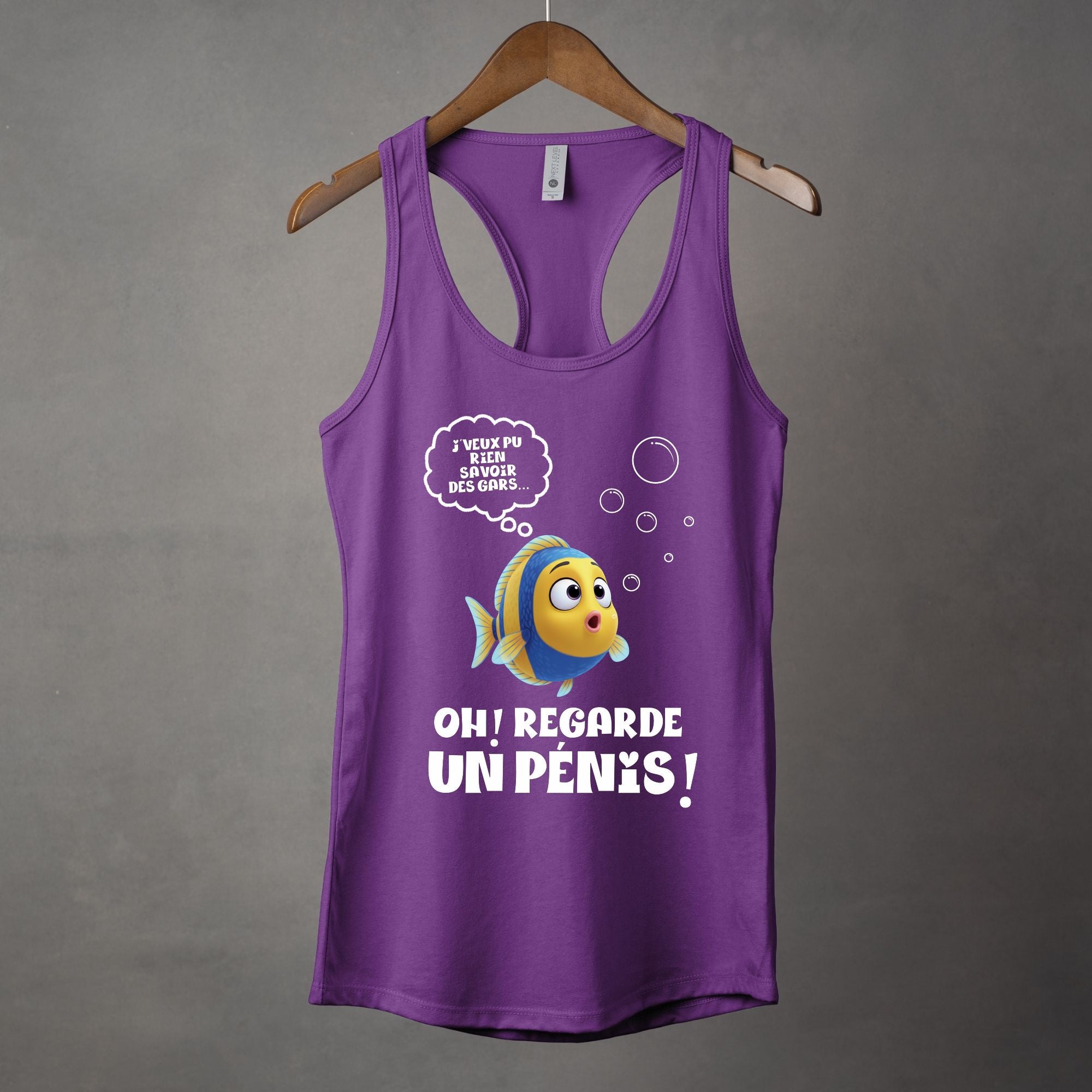 Camisole Oh! Regarde, un pénis