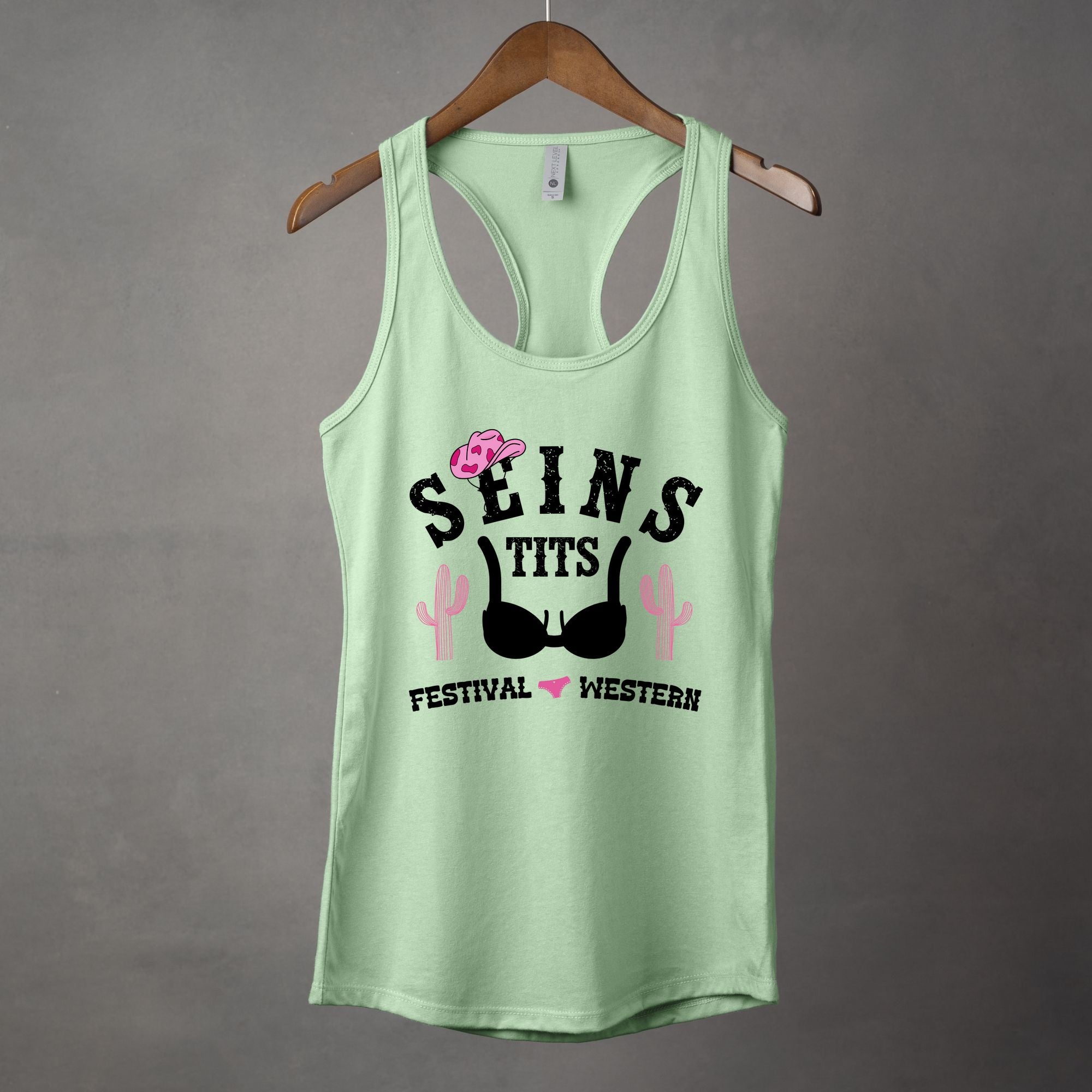 Camisole Seins Tits Festival Western