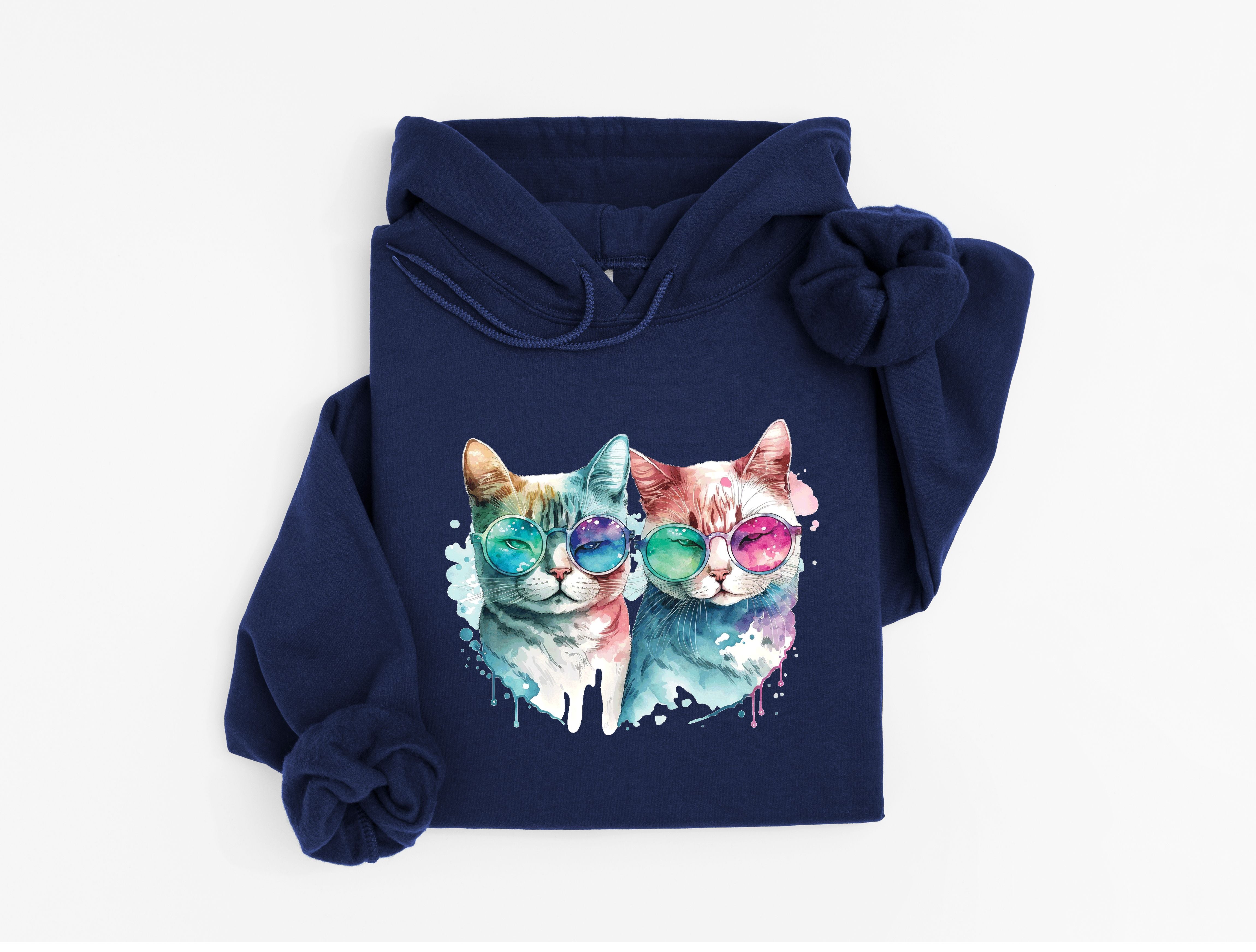 Coton Ouaté Enfant Chats colorés