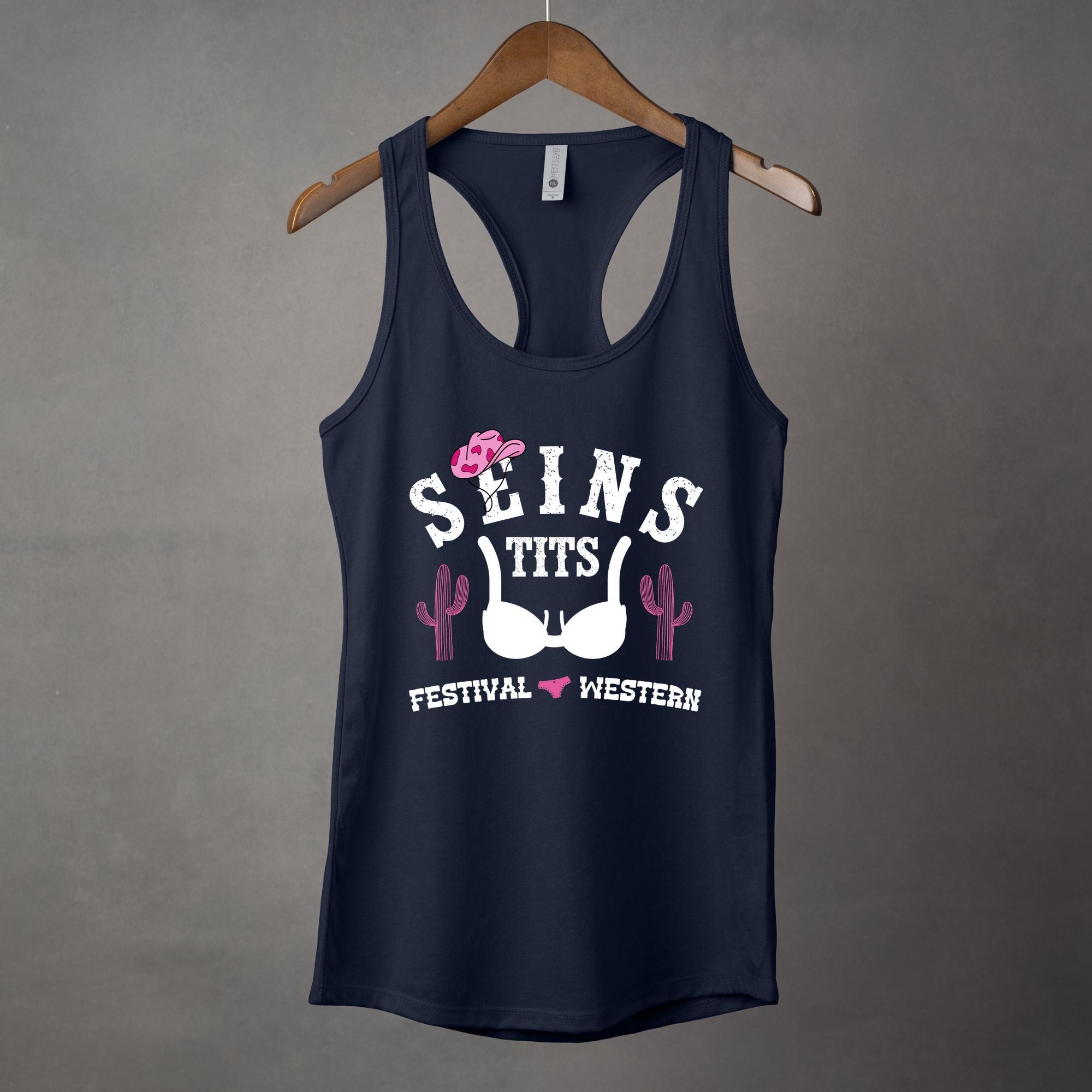 Camisole Seins Tits Festival Western