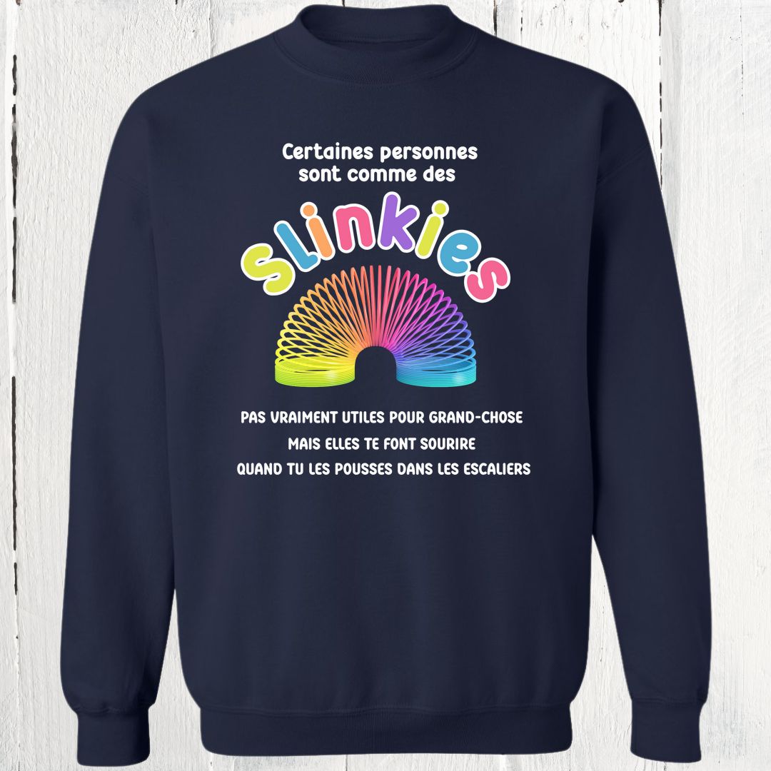 Crewneck Comme des Slinkies