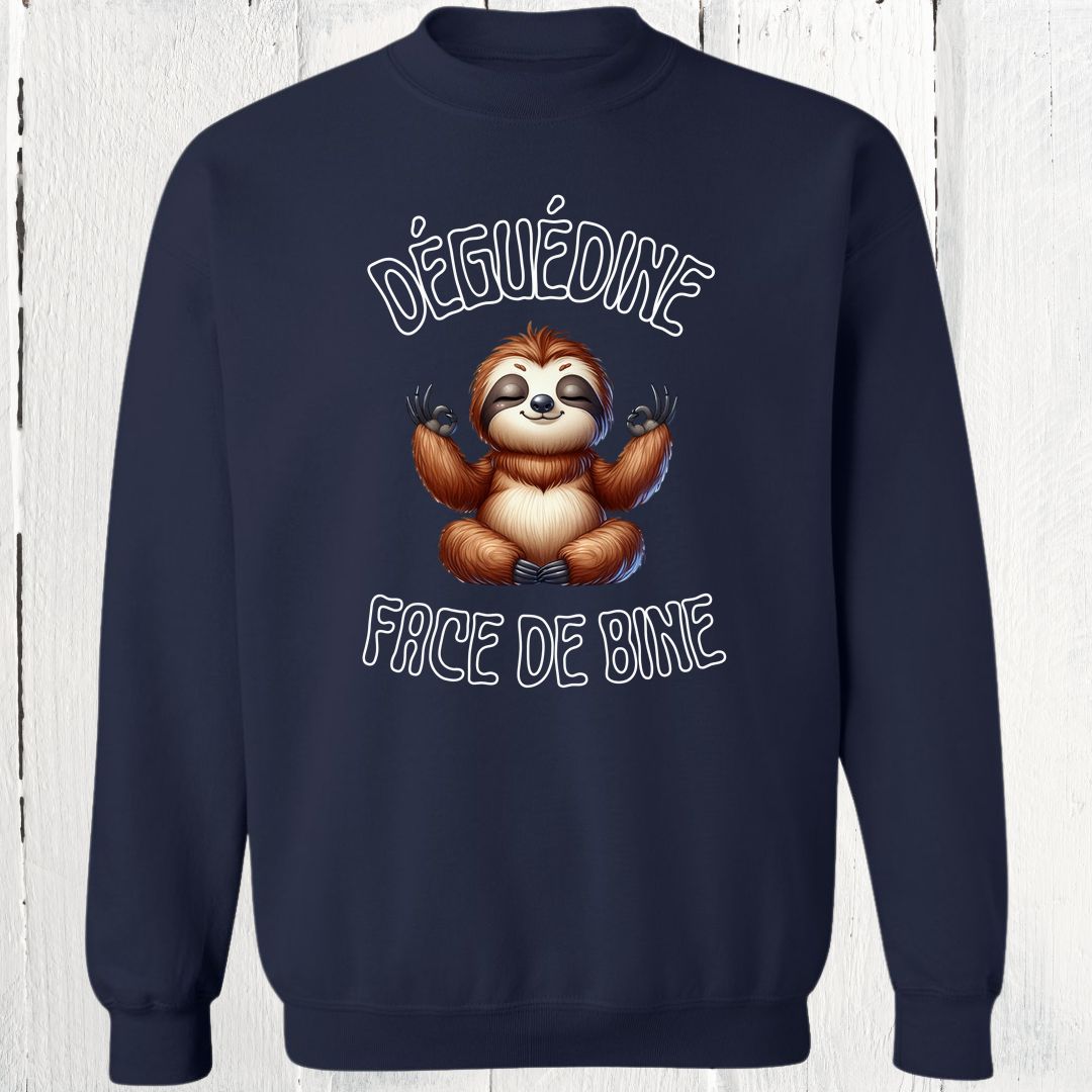 Crewneck Déguédine face de bine