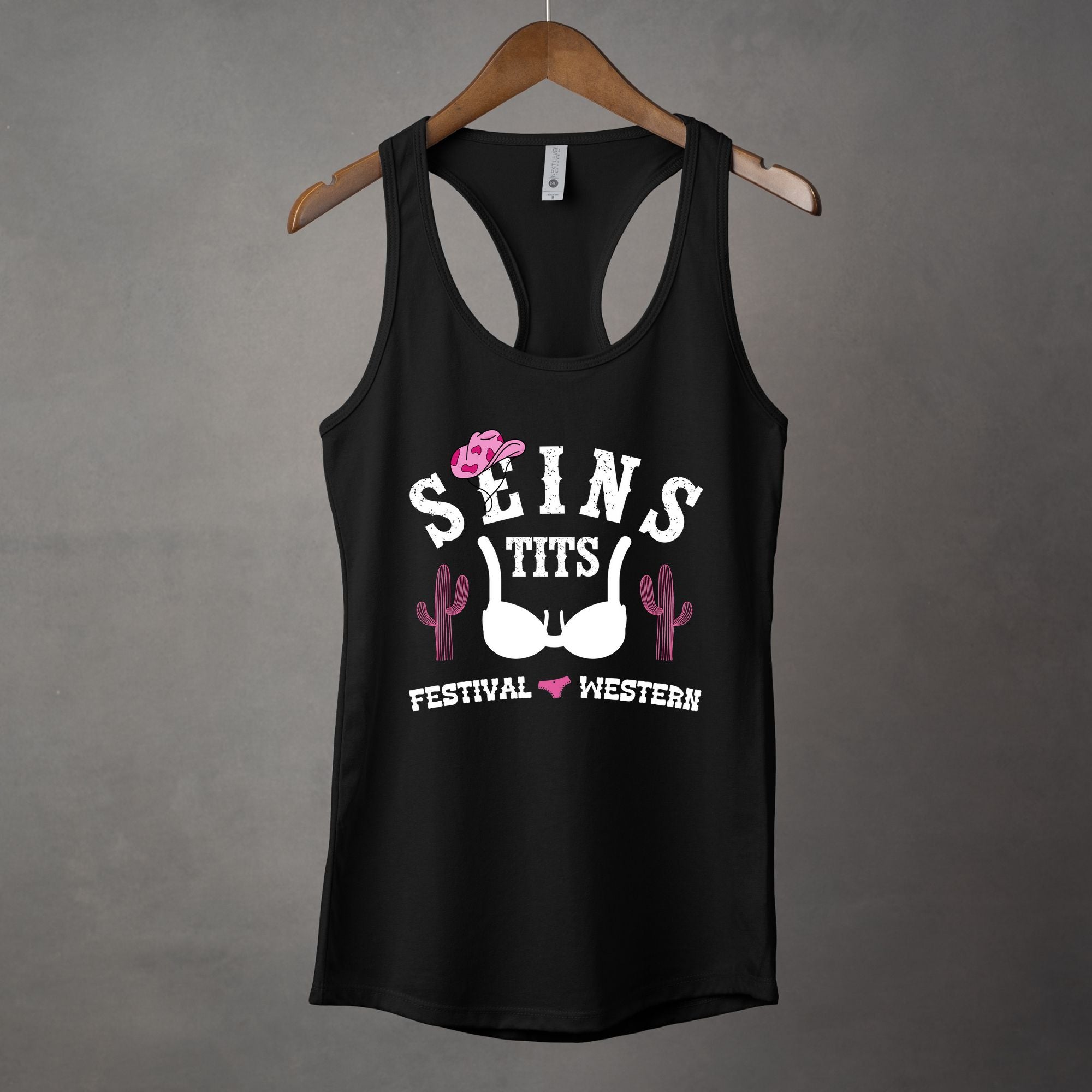 Camisole Seins Tits Festival Western