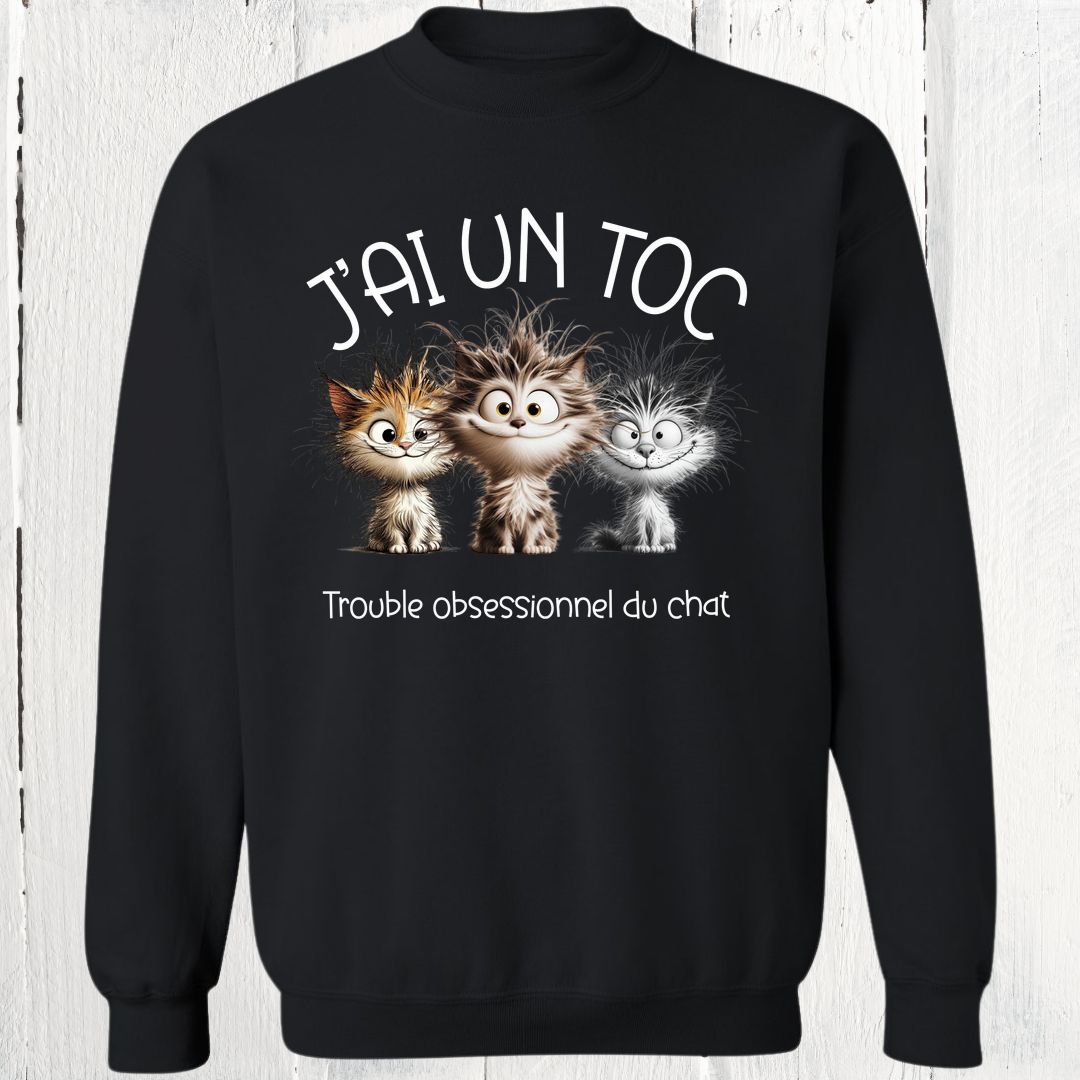 Liquidation Crewneck 2XL J'ai un T.O.C