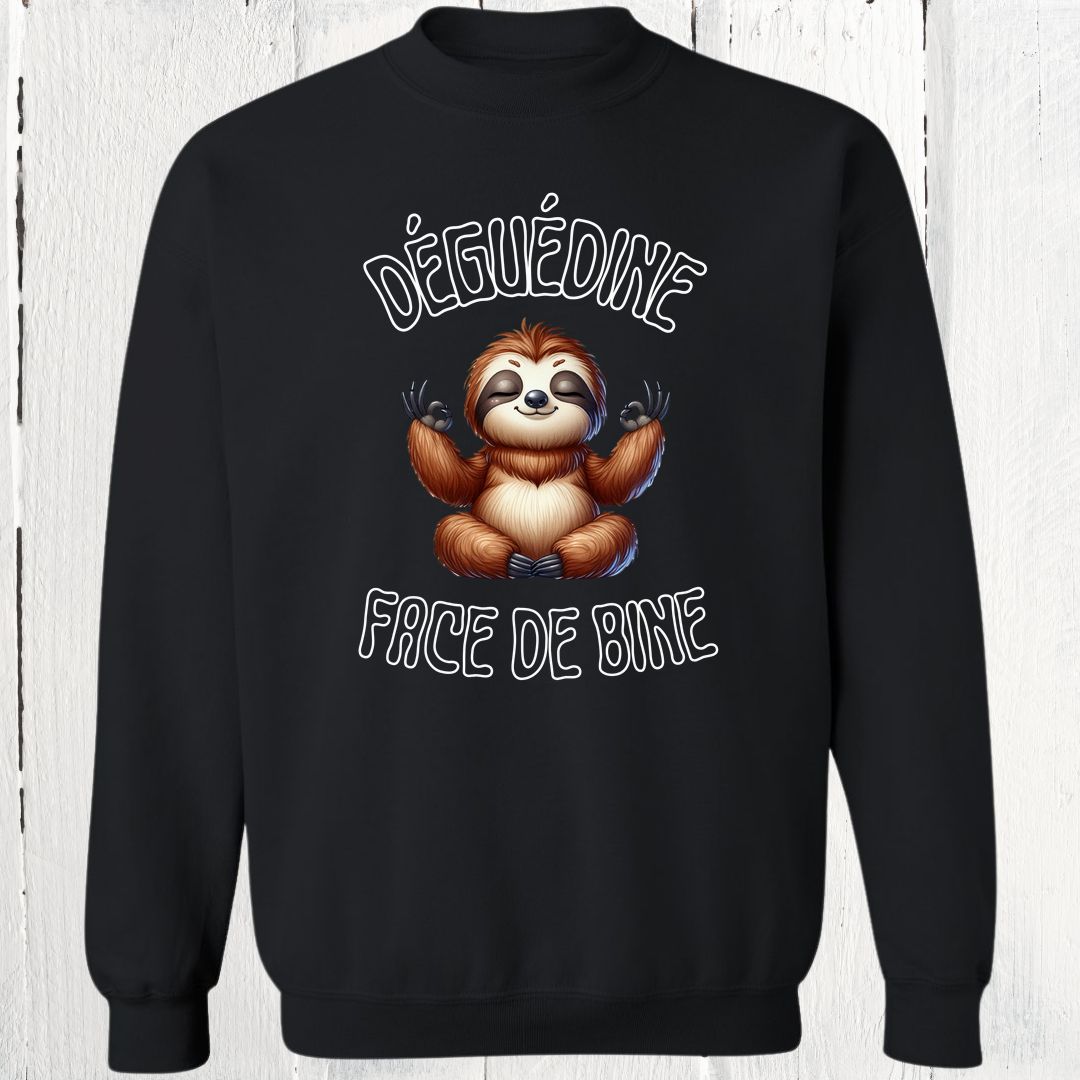Crewneck Déguédine face de bine