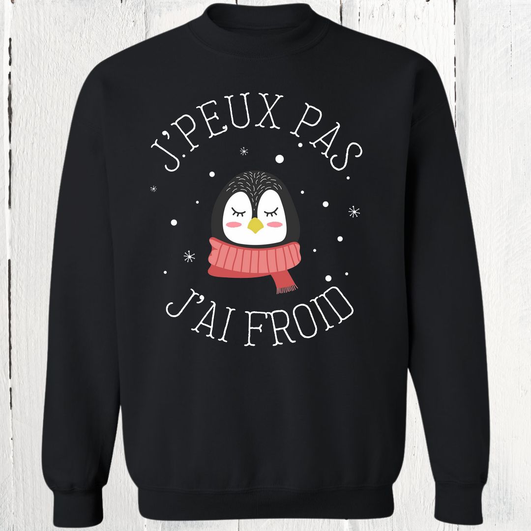 Crewneck J'peux pas j'ai froid