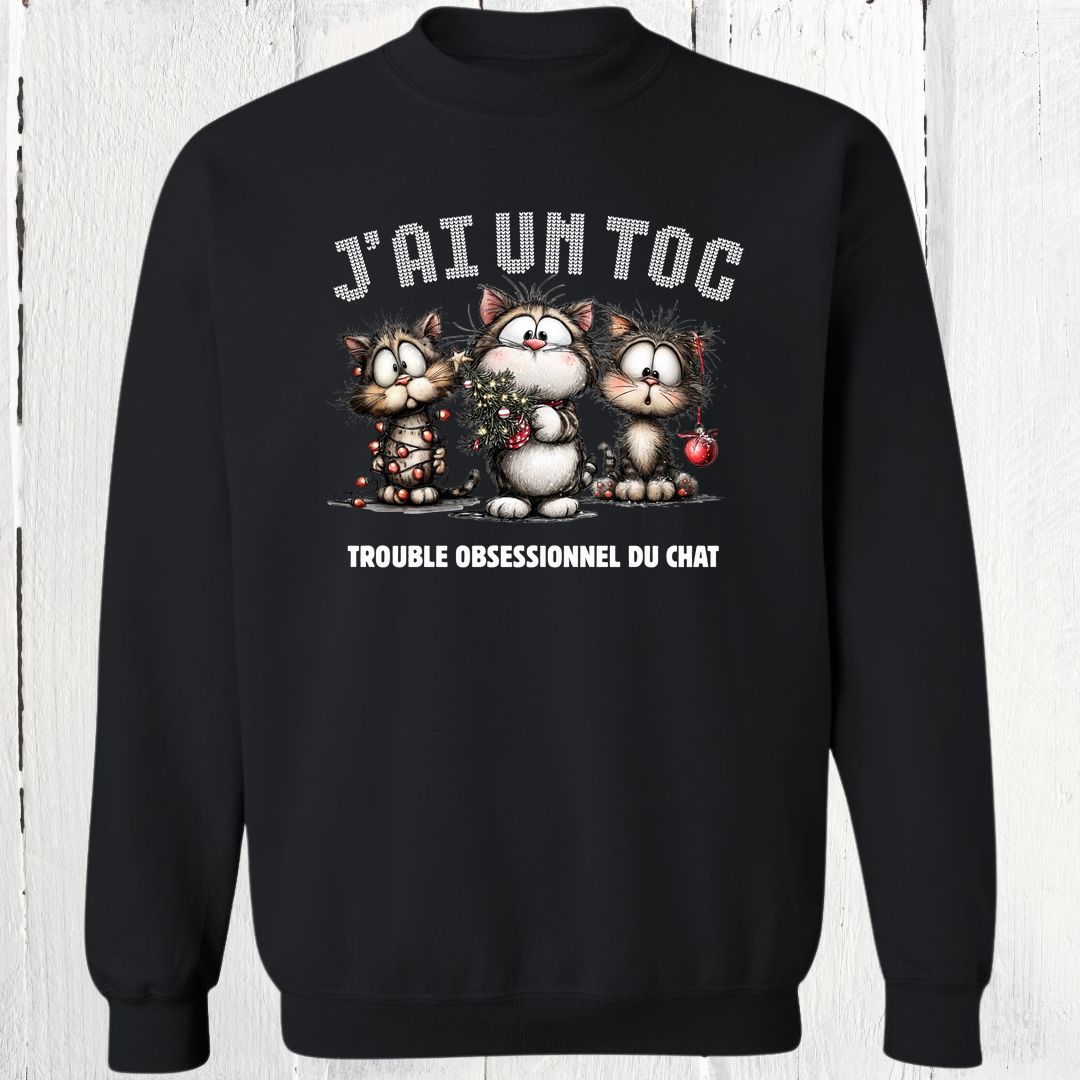 Crewneck J'ai Un Toc Édition Noël