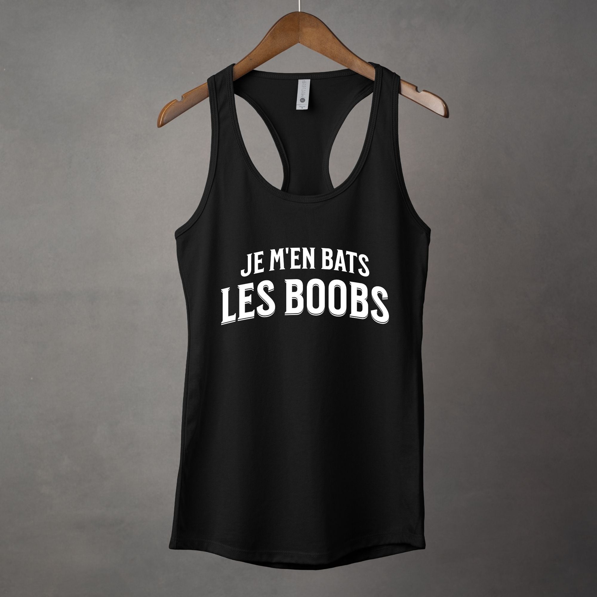 Camisole Je m'en bats les boobs