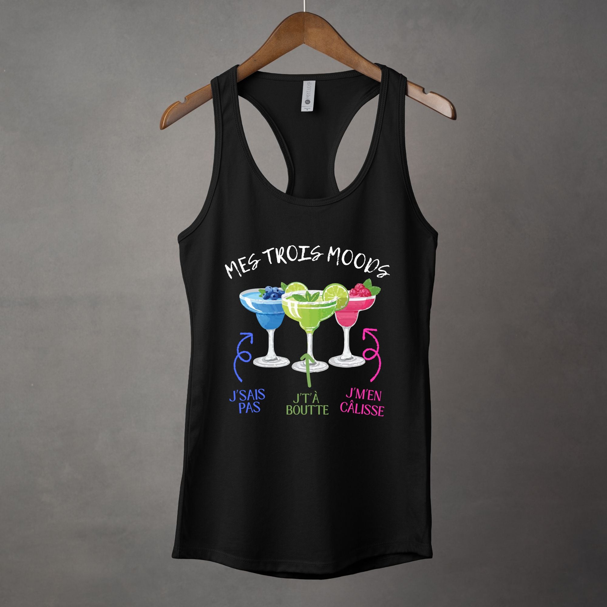 Camisole Mes trois moods cocktails