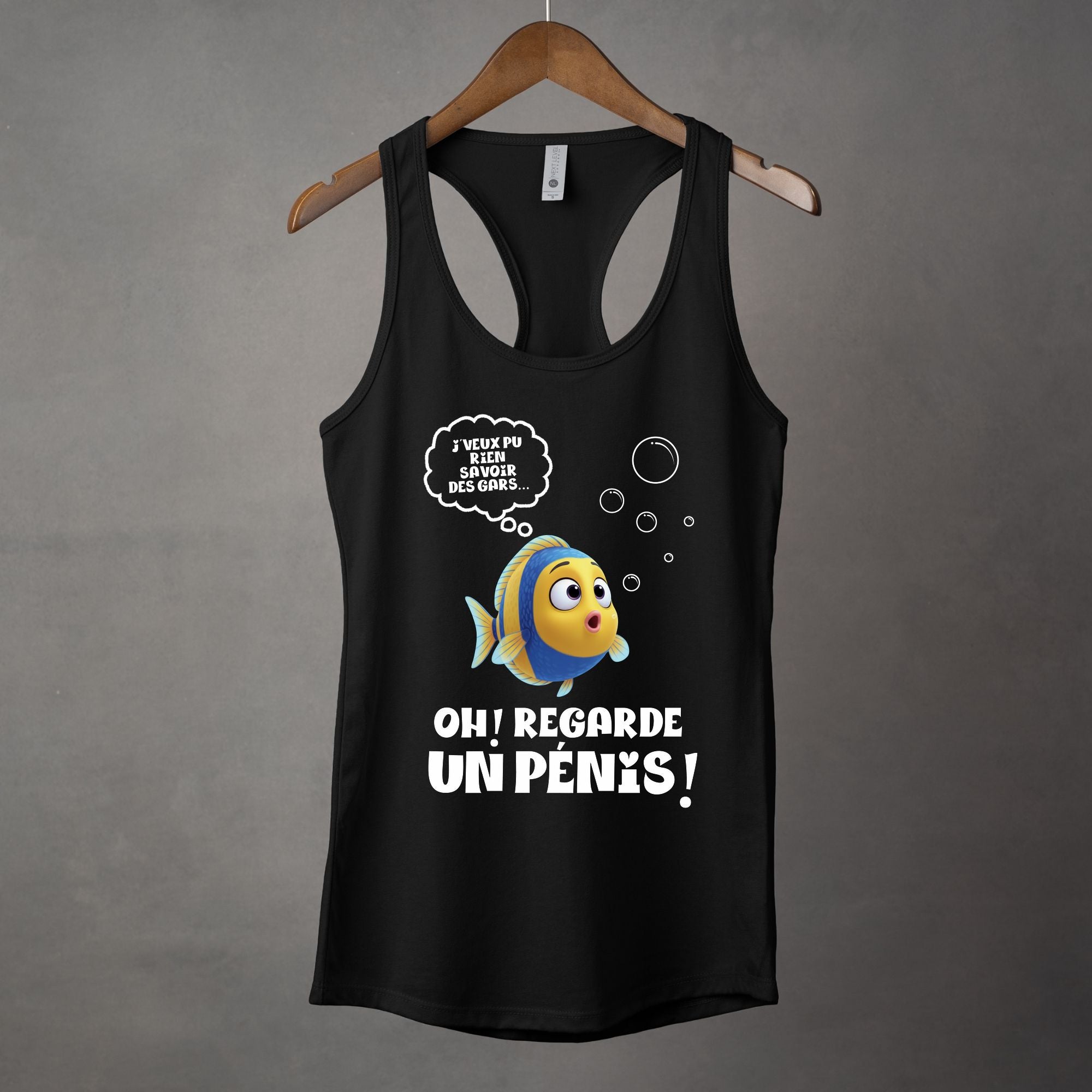 Camisole Oh! Regarde, un pénis