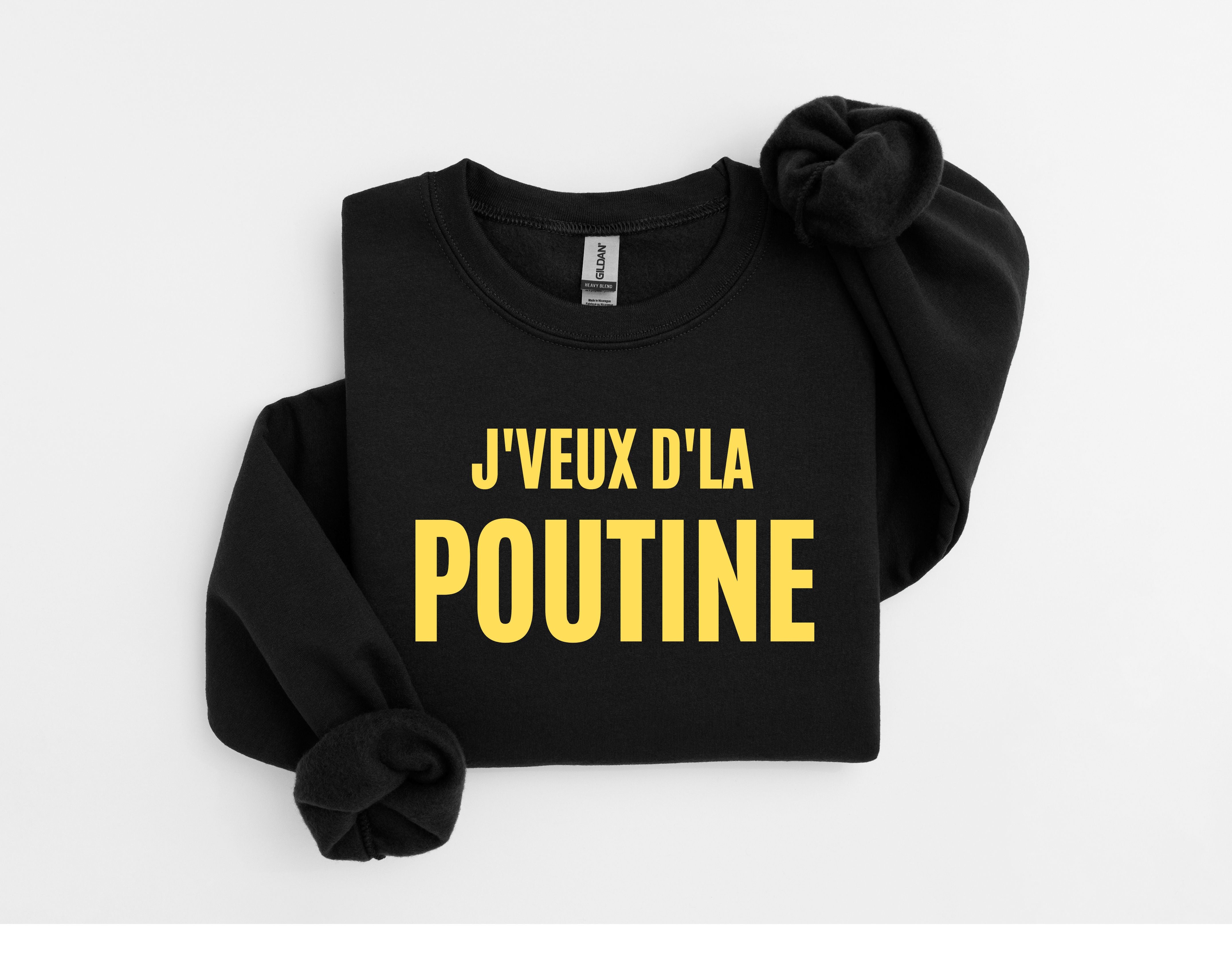 Crewneck Enfant J'veux d'la poutine