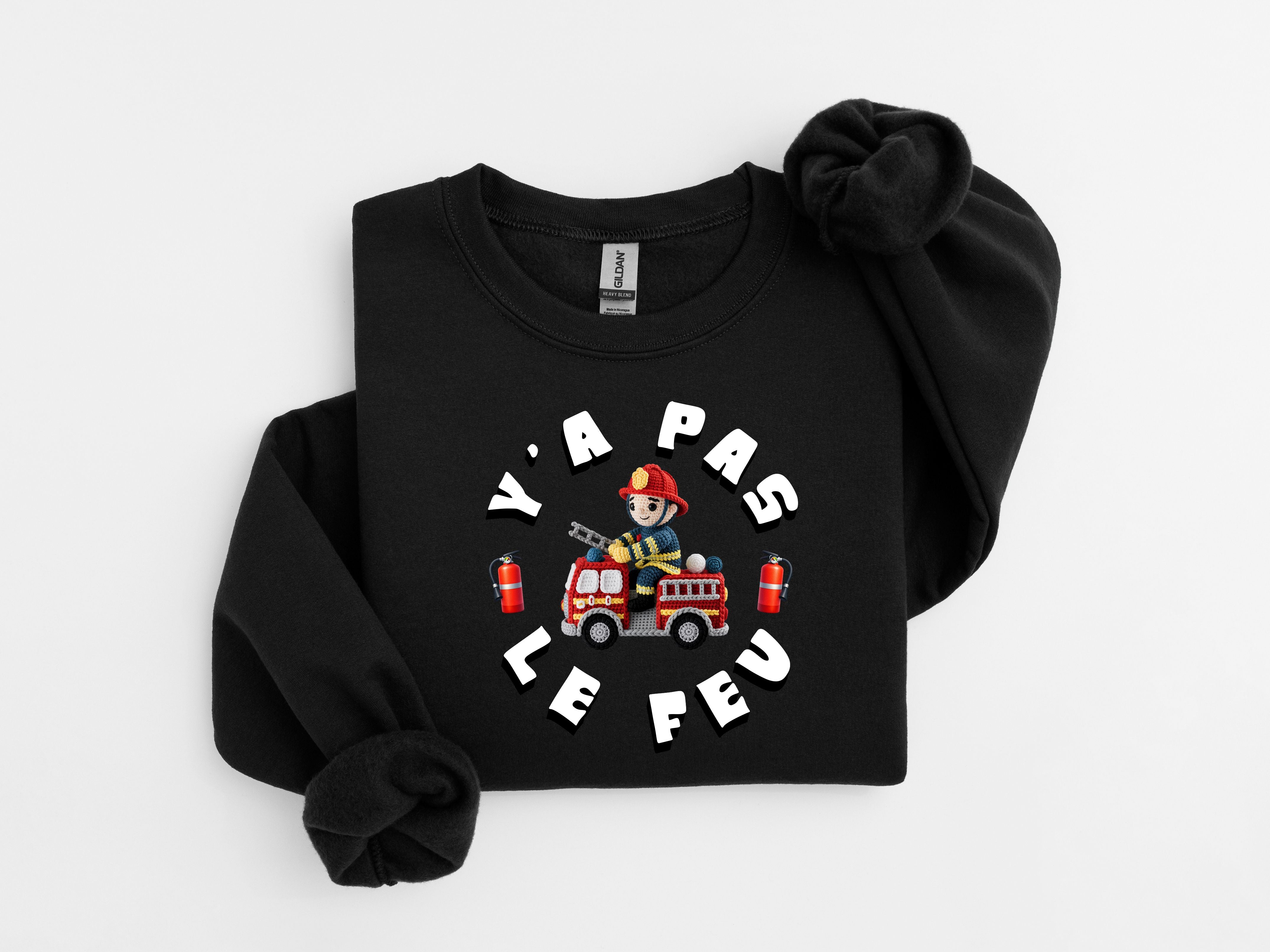 Crewneck Enfant Y'a pas le feu