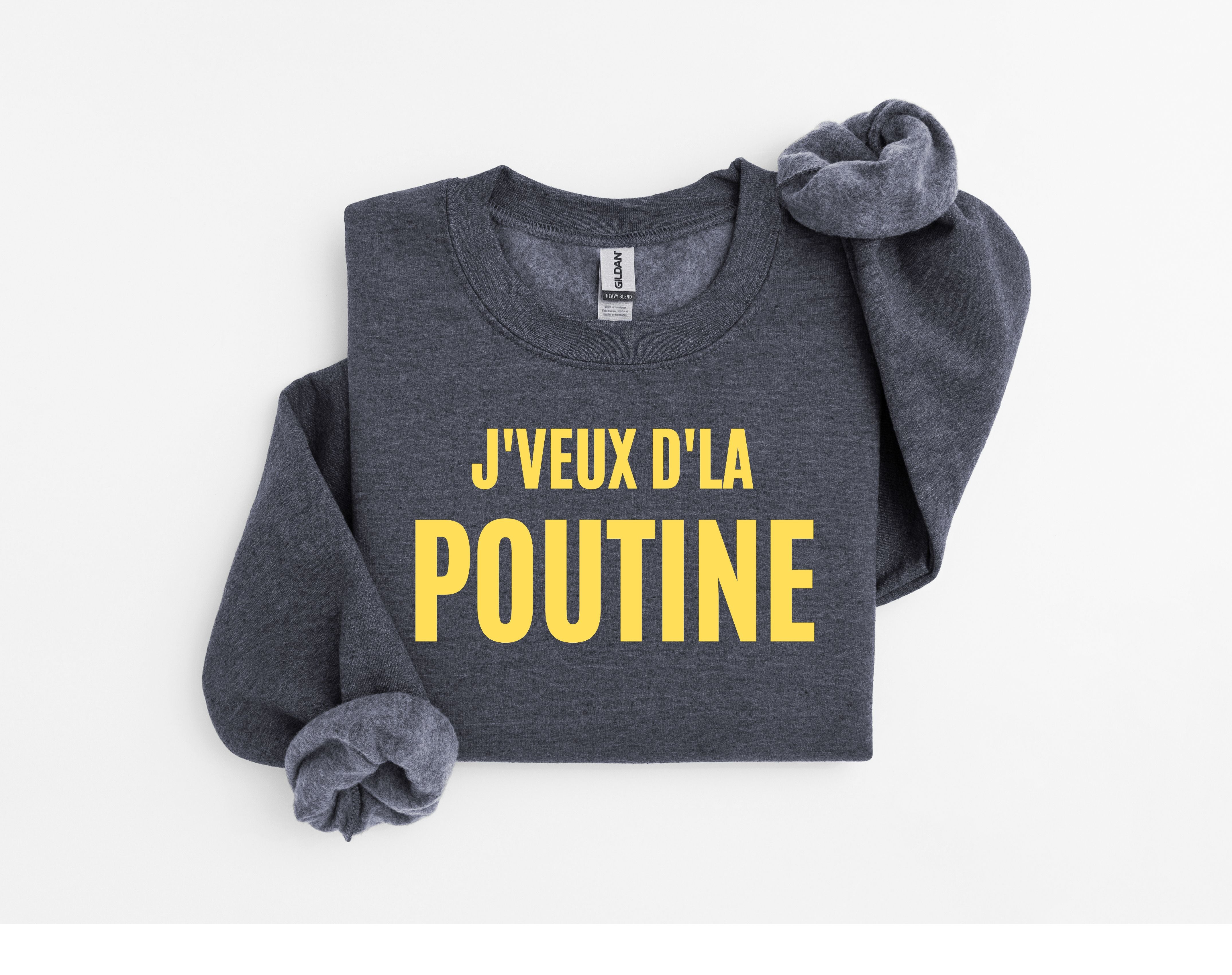 Crewneck Enfant J'veux d'la poutine