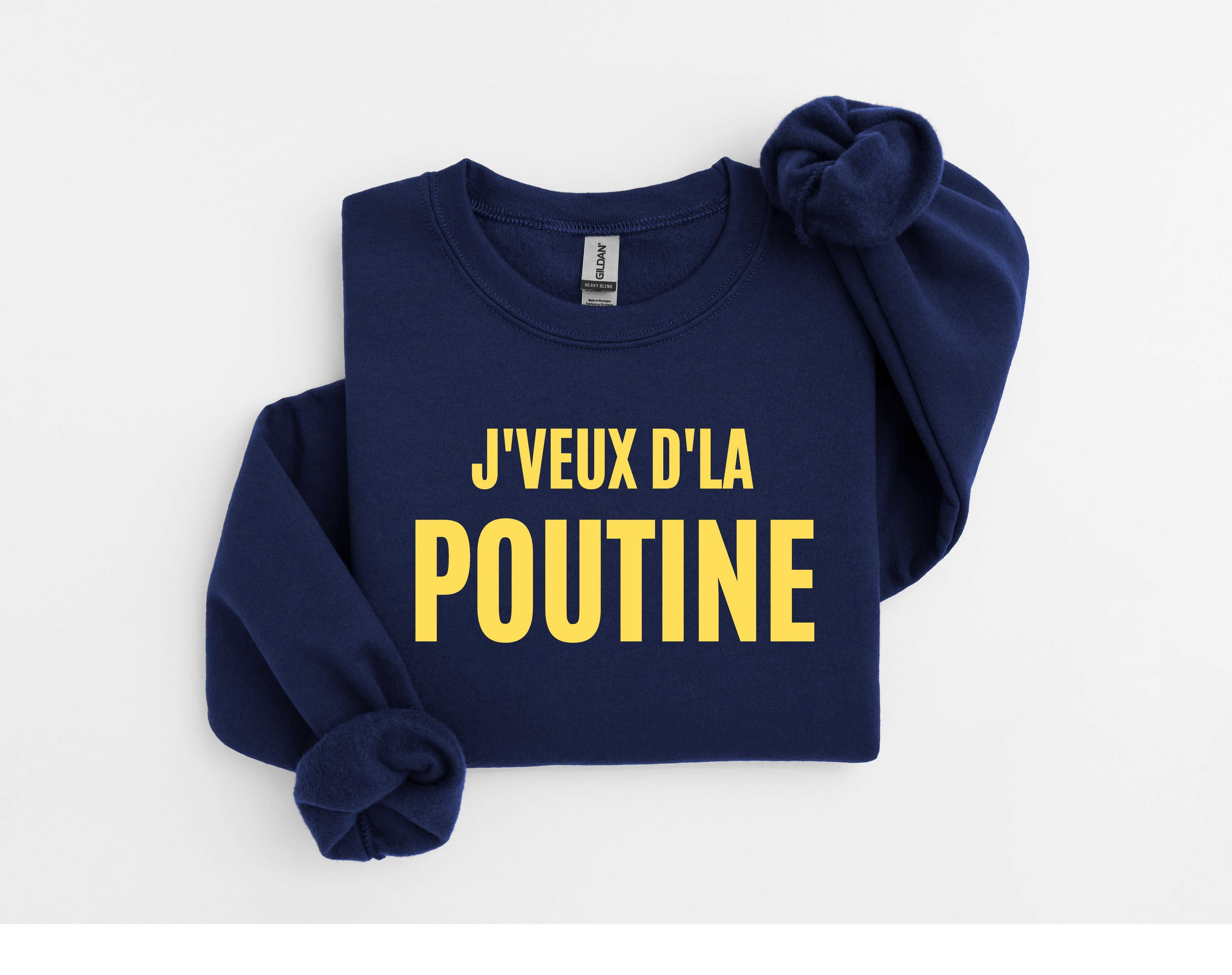 Crewneck Enfant J'veux d'la poutine