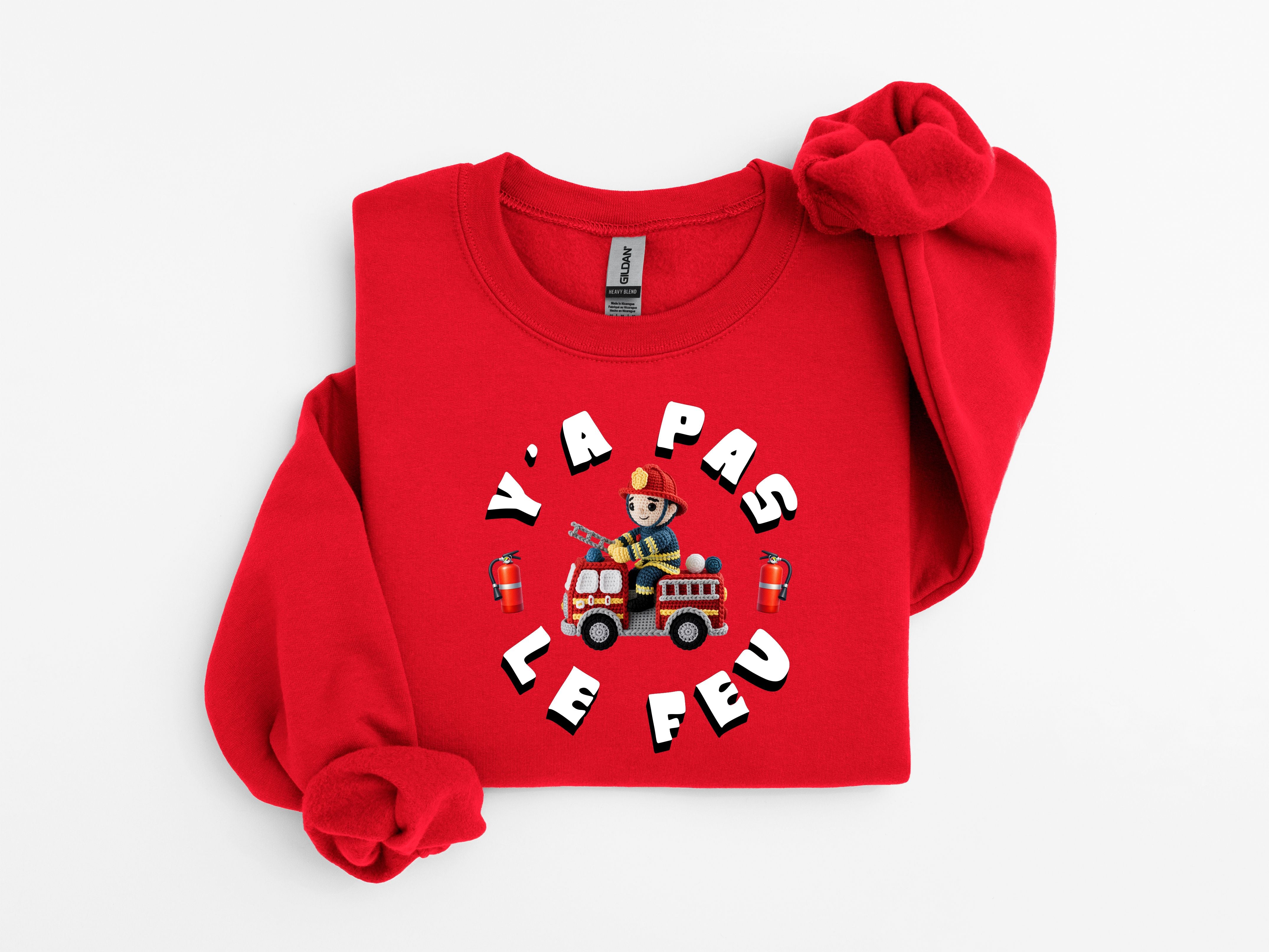 Crewneck Enfant Y'a pas le feu