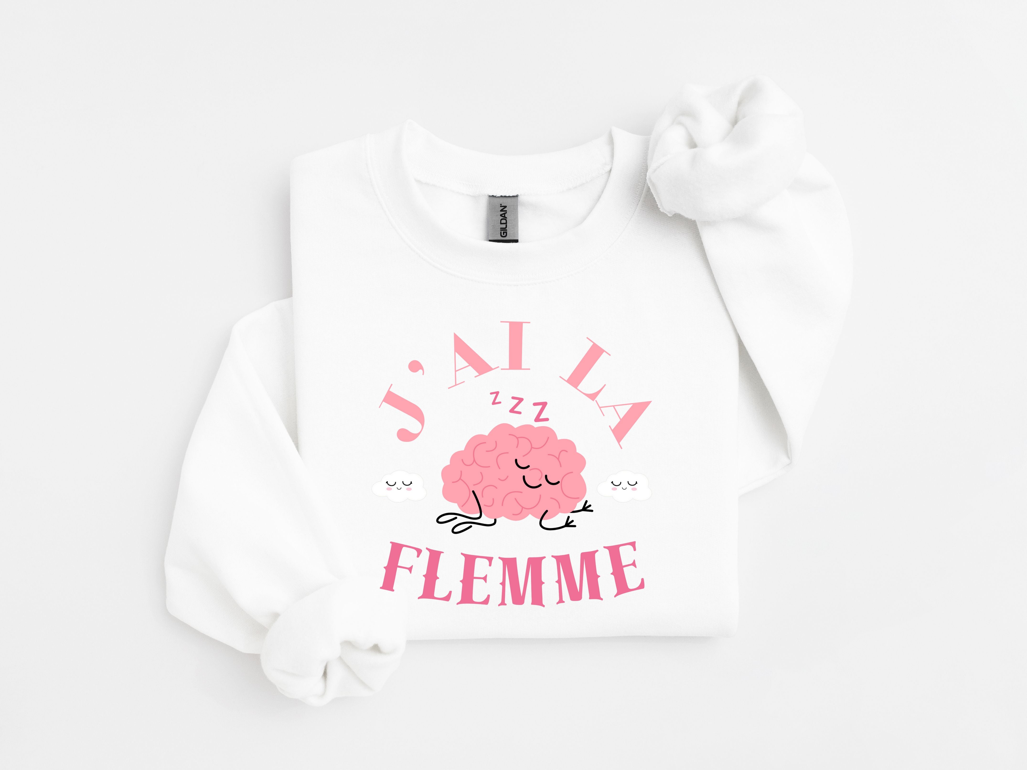Crewneck Enfant J'ai la flemme