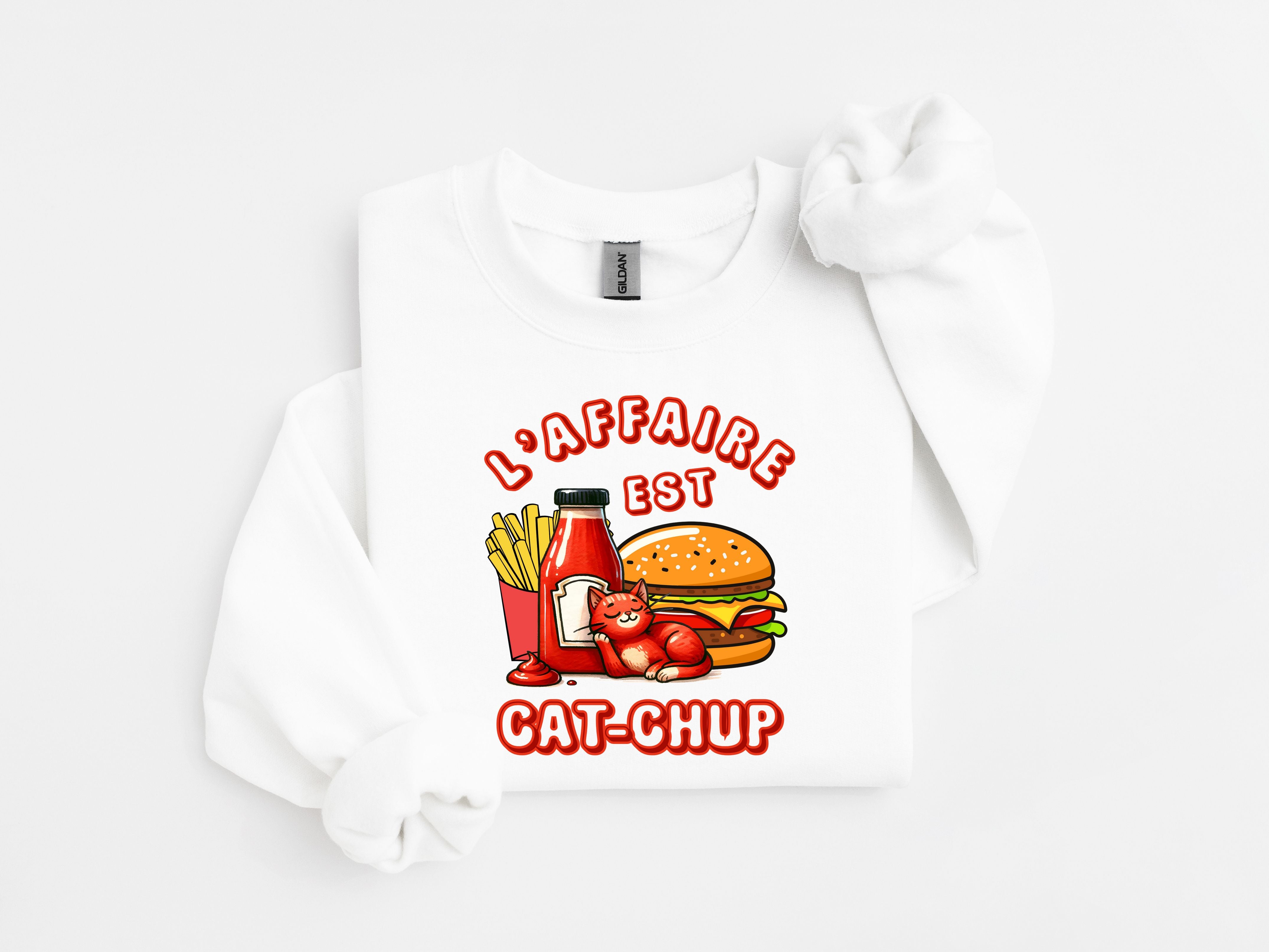 Crewneck Enfant L'affaire est catchup