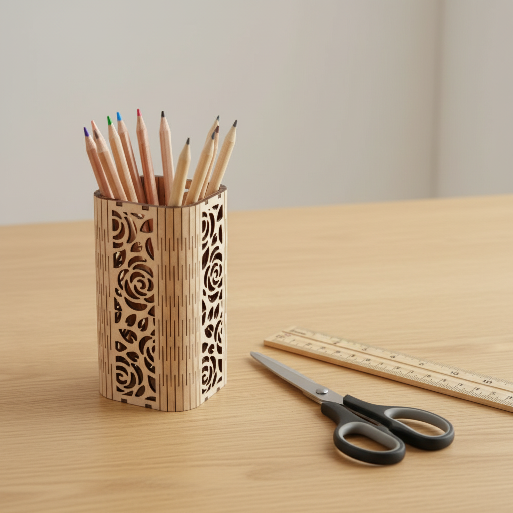 Porte-Crayon artisanal