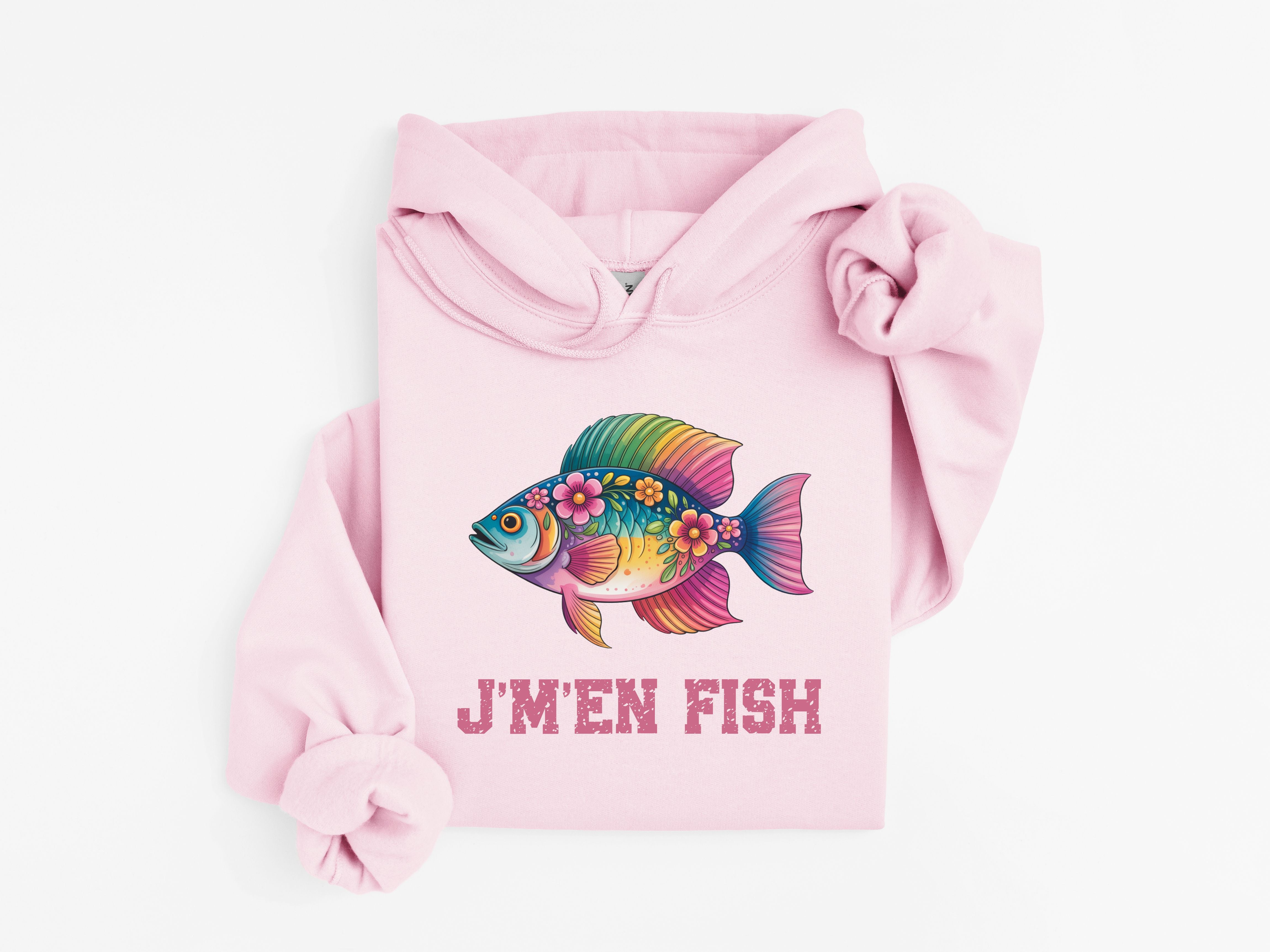 Coton Ouaté Enfant J'm'en fish