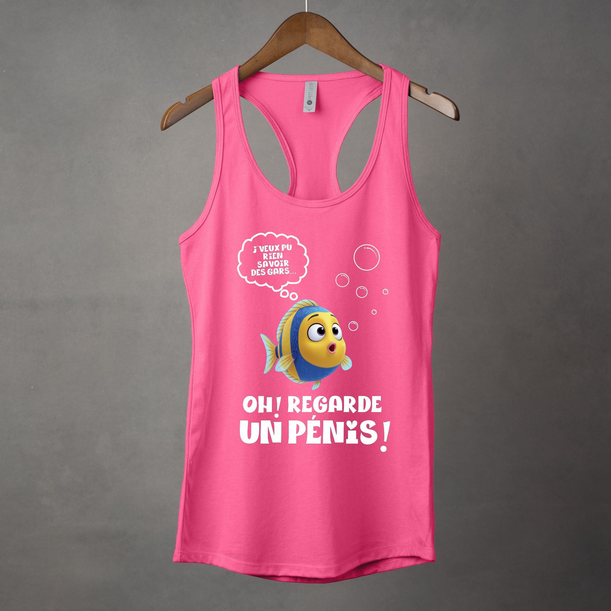 Camisole Oh! Regarde, un pénis