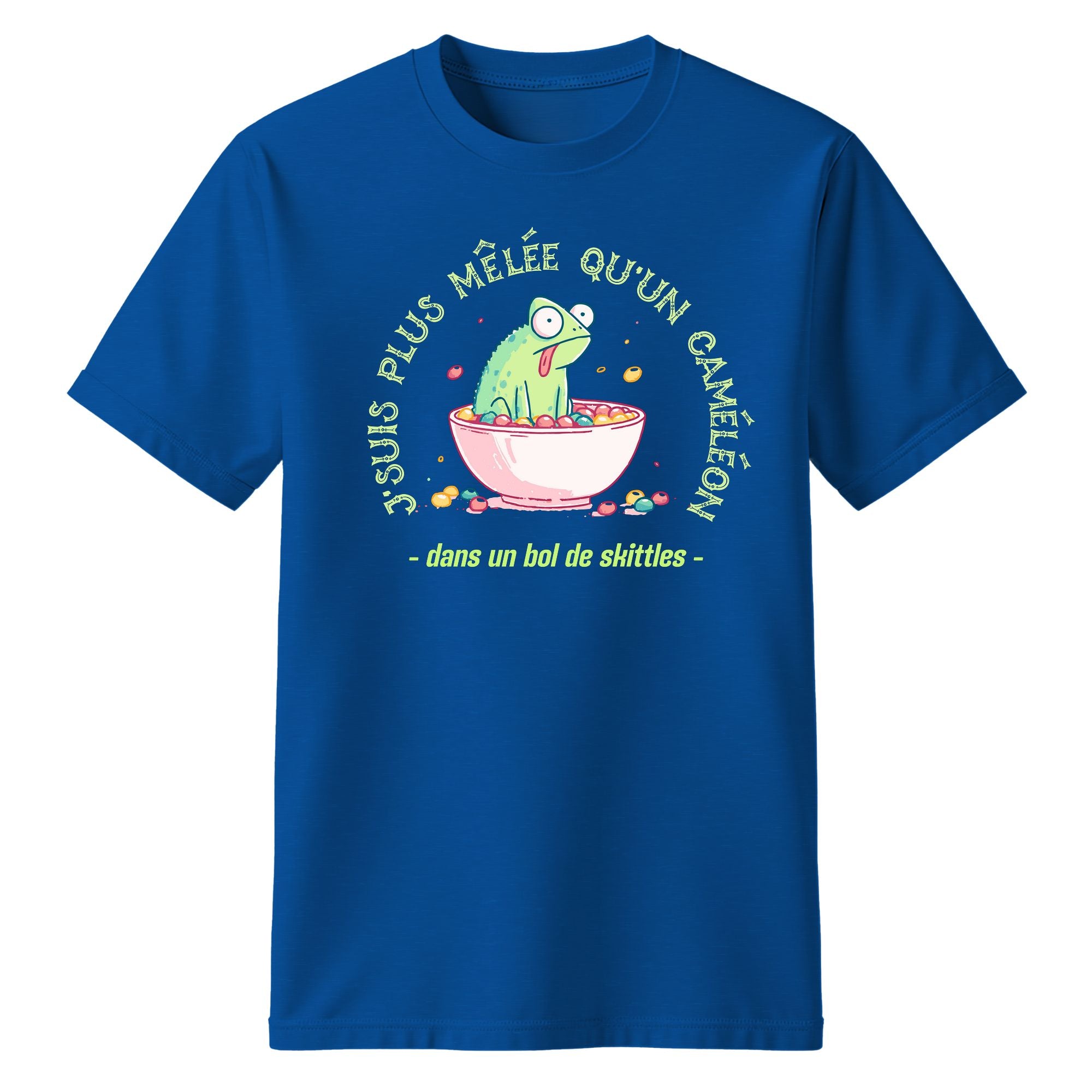 T-Shirt Plus mêlée qu'un Caméléon