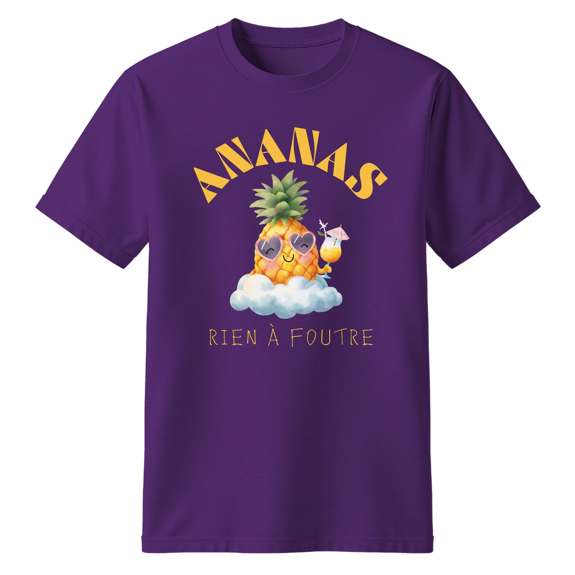 T-Shirt Ananas rien à foutre