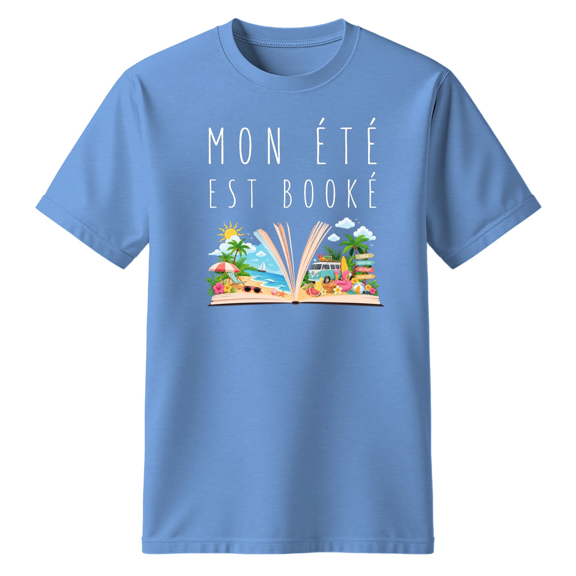 T-Shirt Mon Été est Booké
