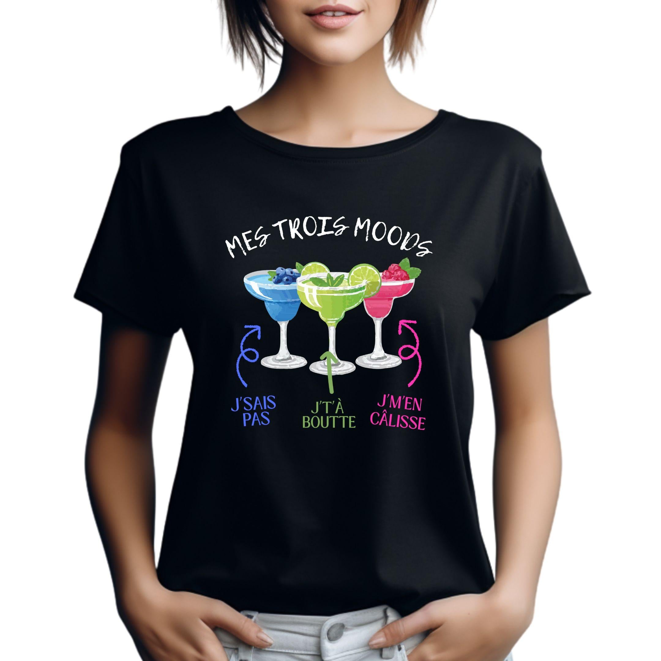T-Shirt pour femme Mes Trois Moods