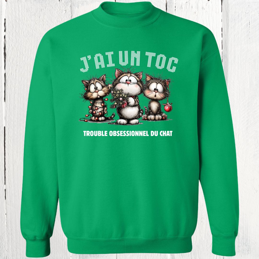Crewneck J'ai Un Toc Édition Noël