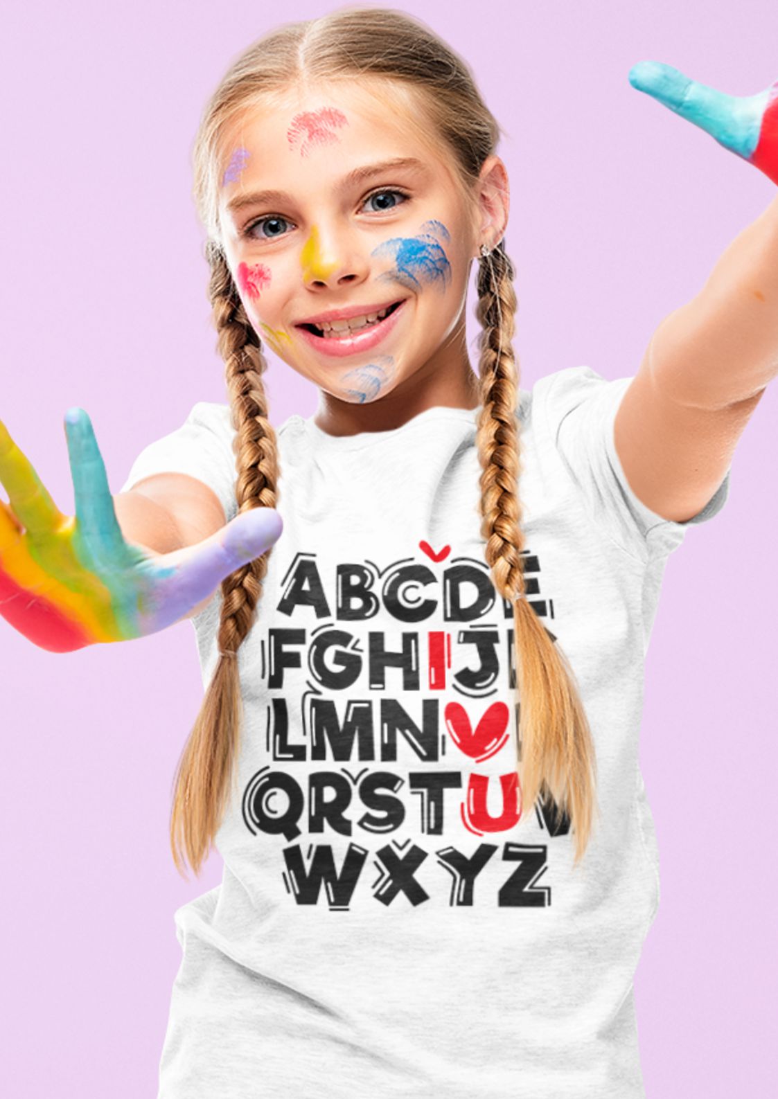 T-Shirt Enfant ABC I Love U