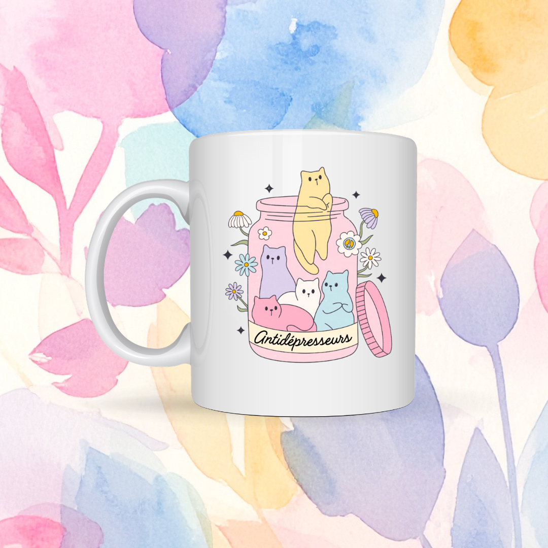 Tasse à café Antidépresseurs