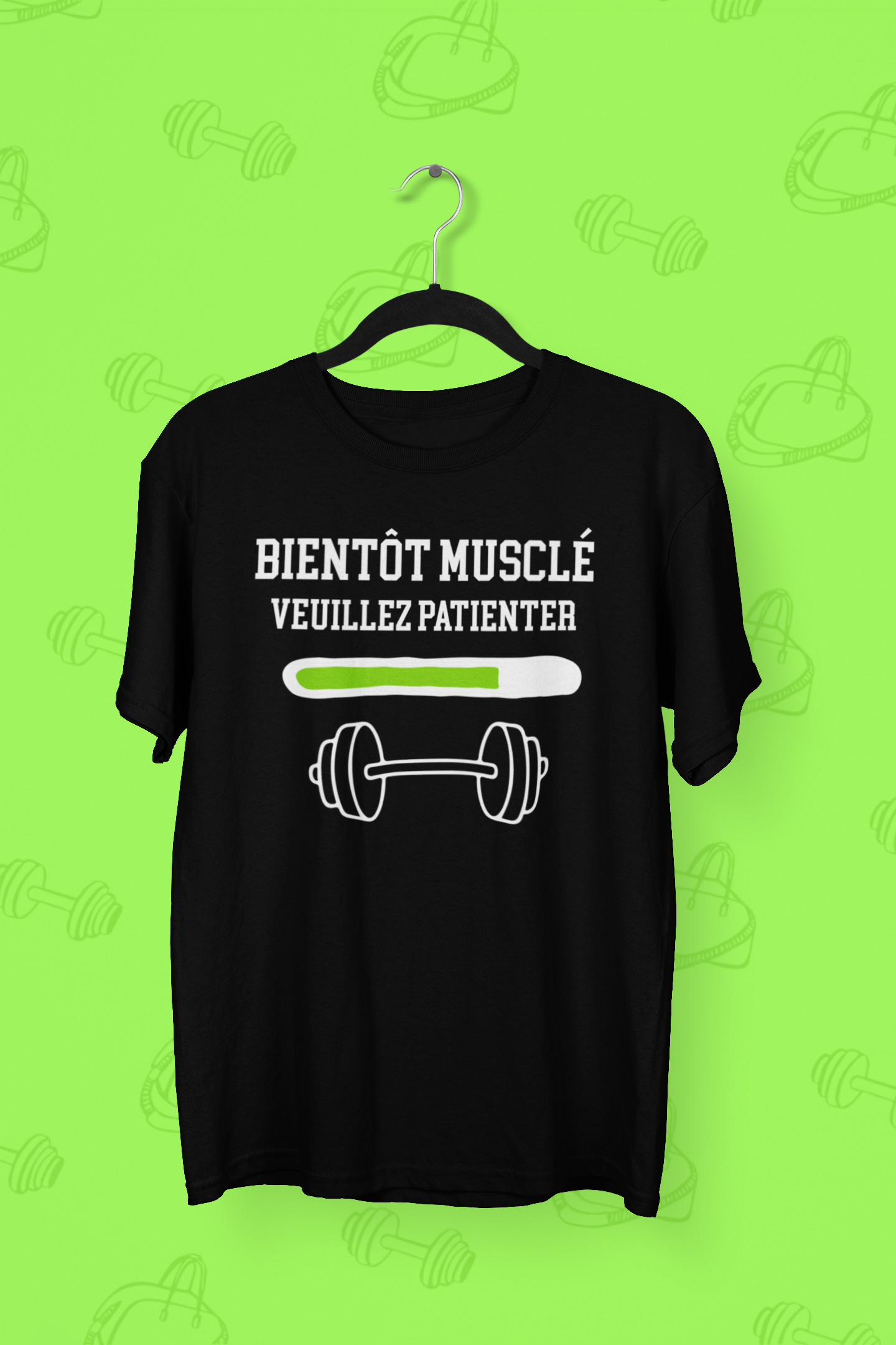 T-Shirt Bientôt musclé Image principale du produit
