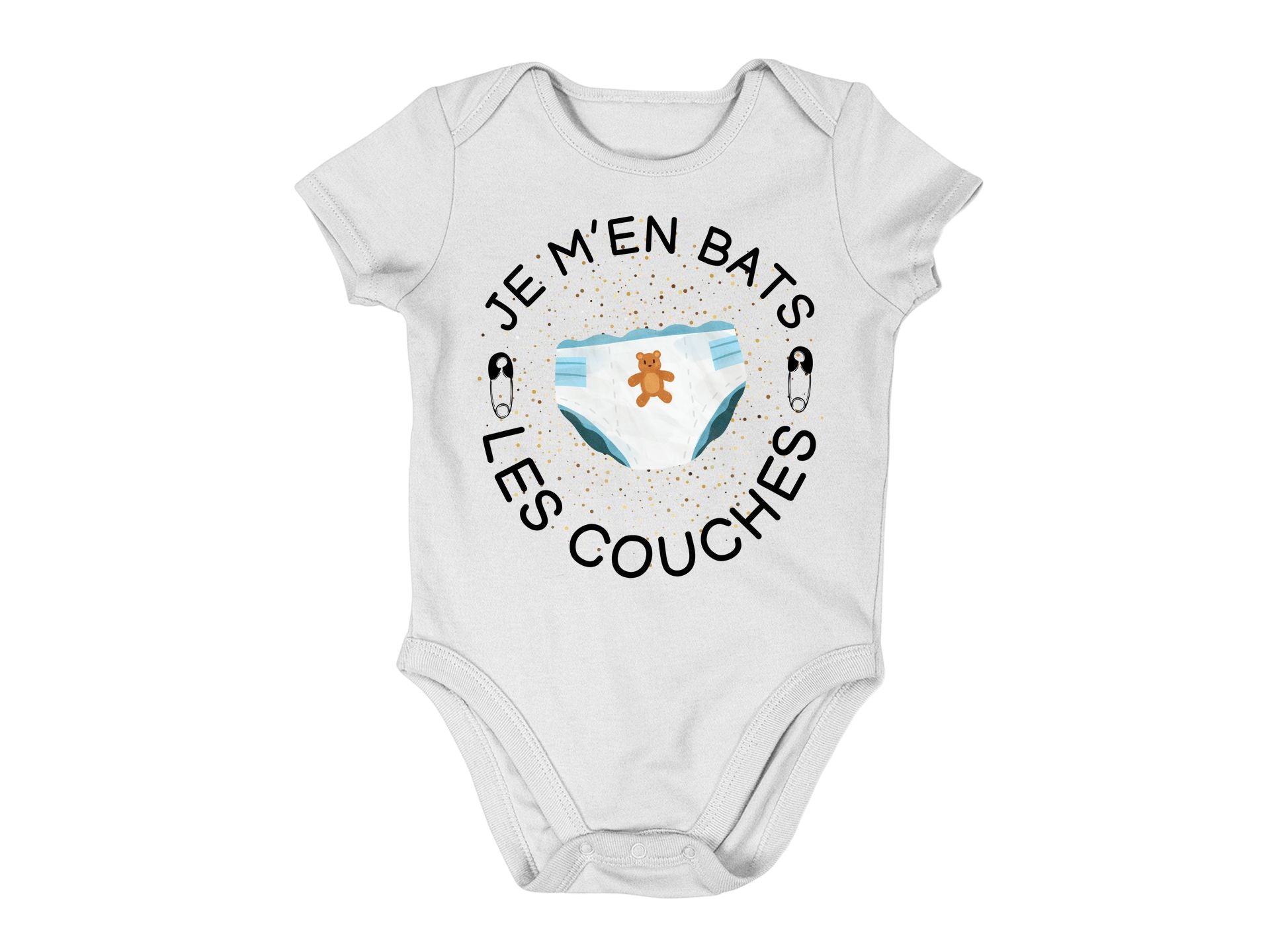 Cache-Couche Je m'en bats les couches Image principale du produit