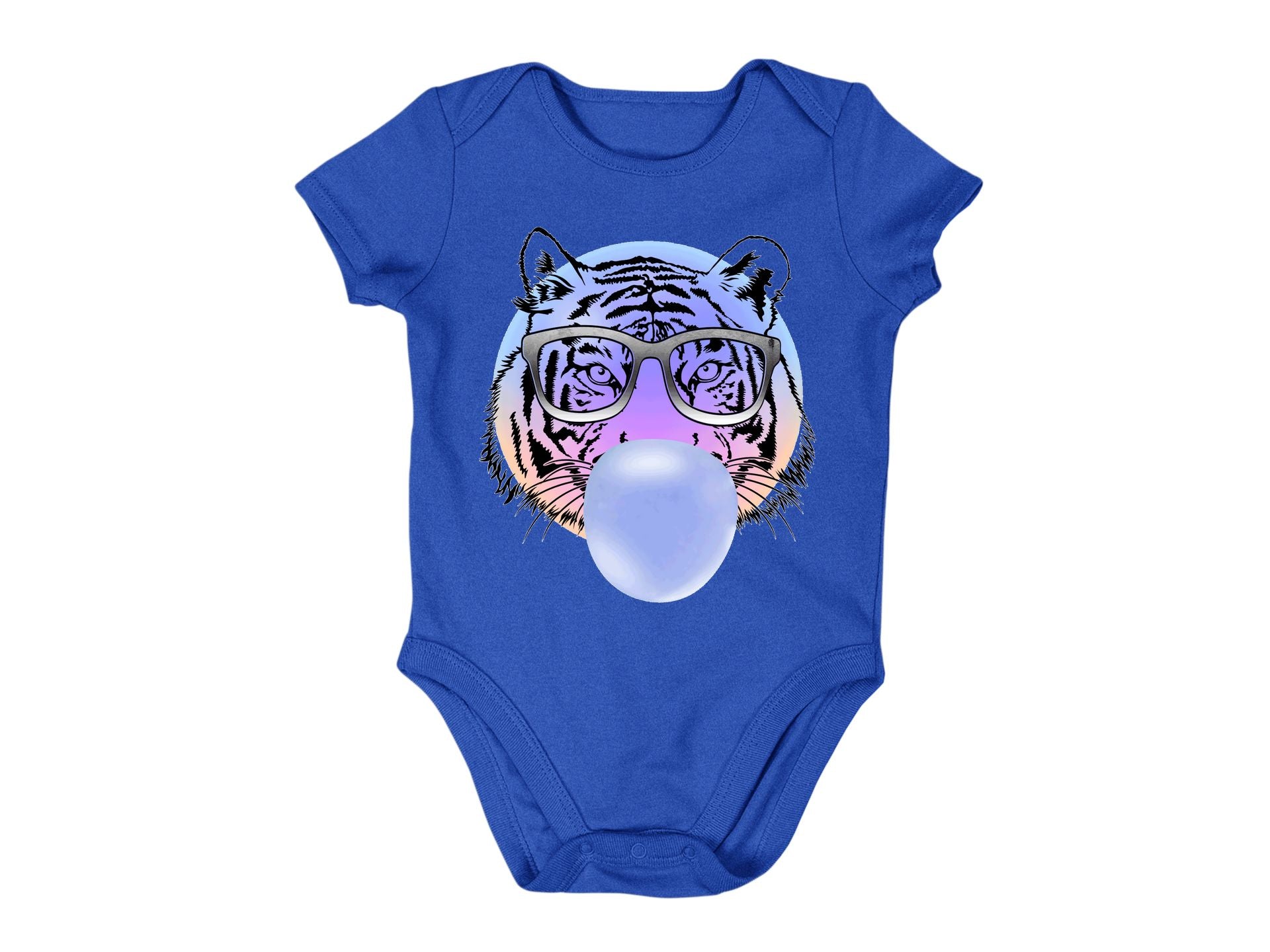 Cache-Couche Tigre et boule de gomme
