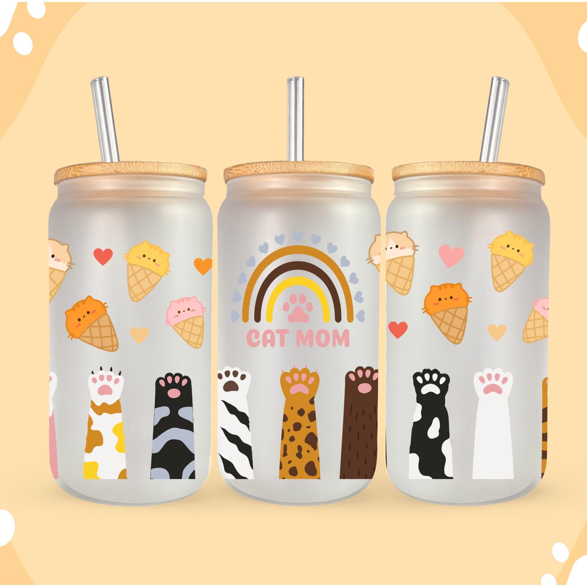 Verre Givré à Cocktail - Cat Mom