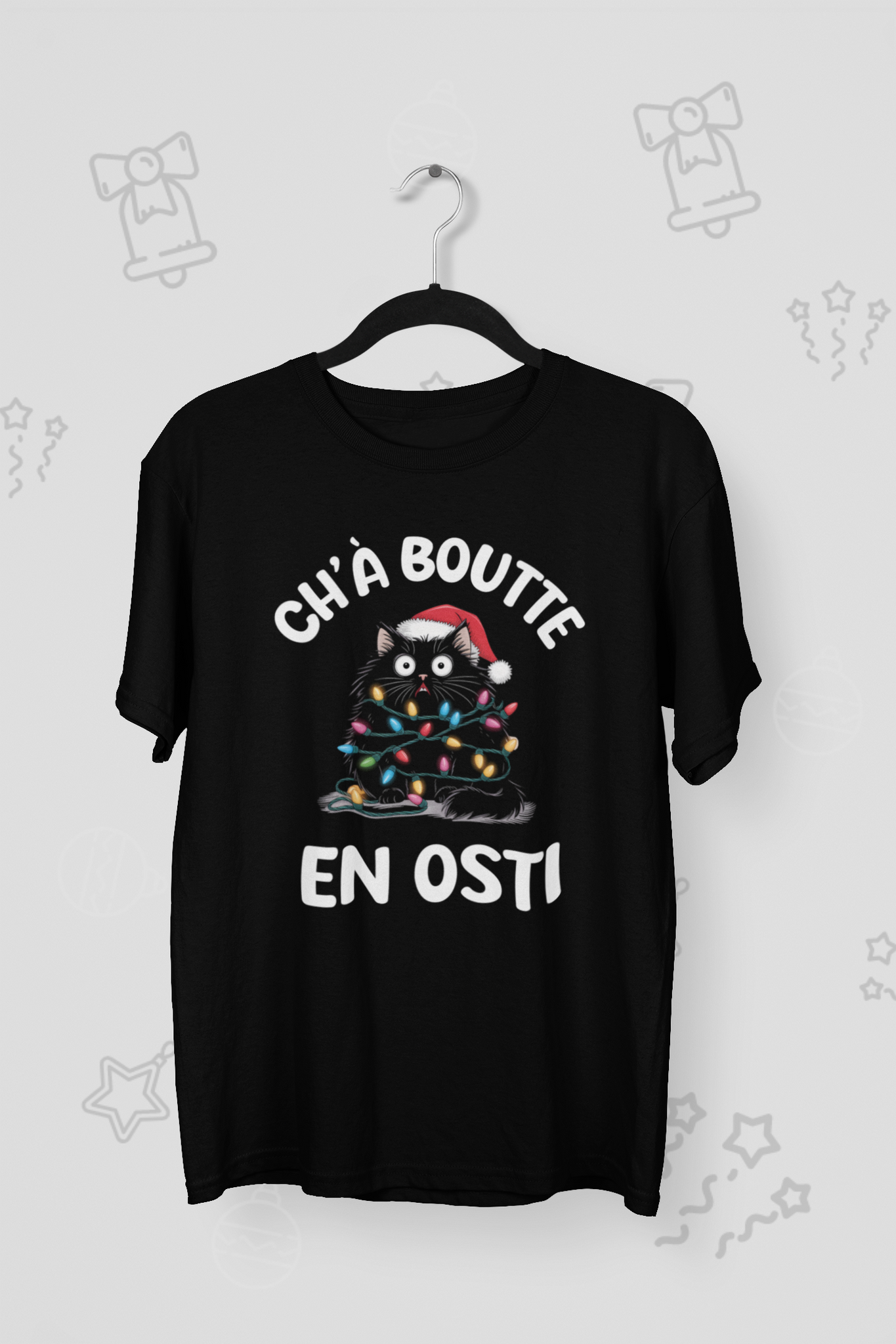 T-Shirt Ch'à boutte en osti ( Édition Noël )