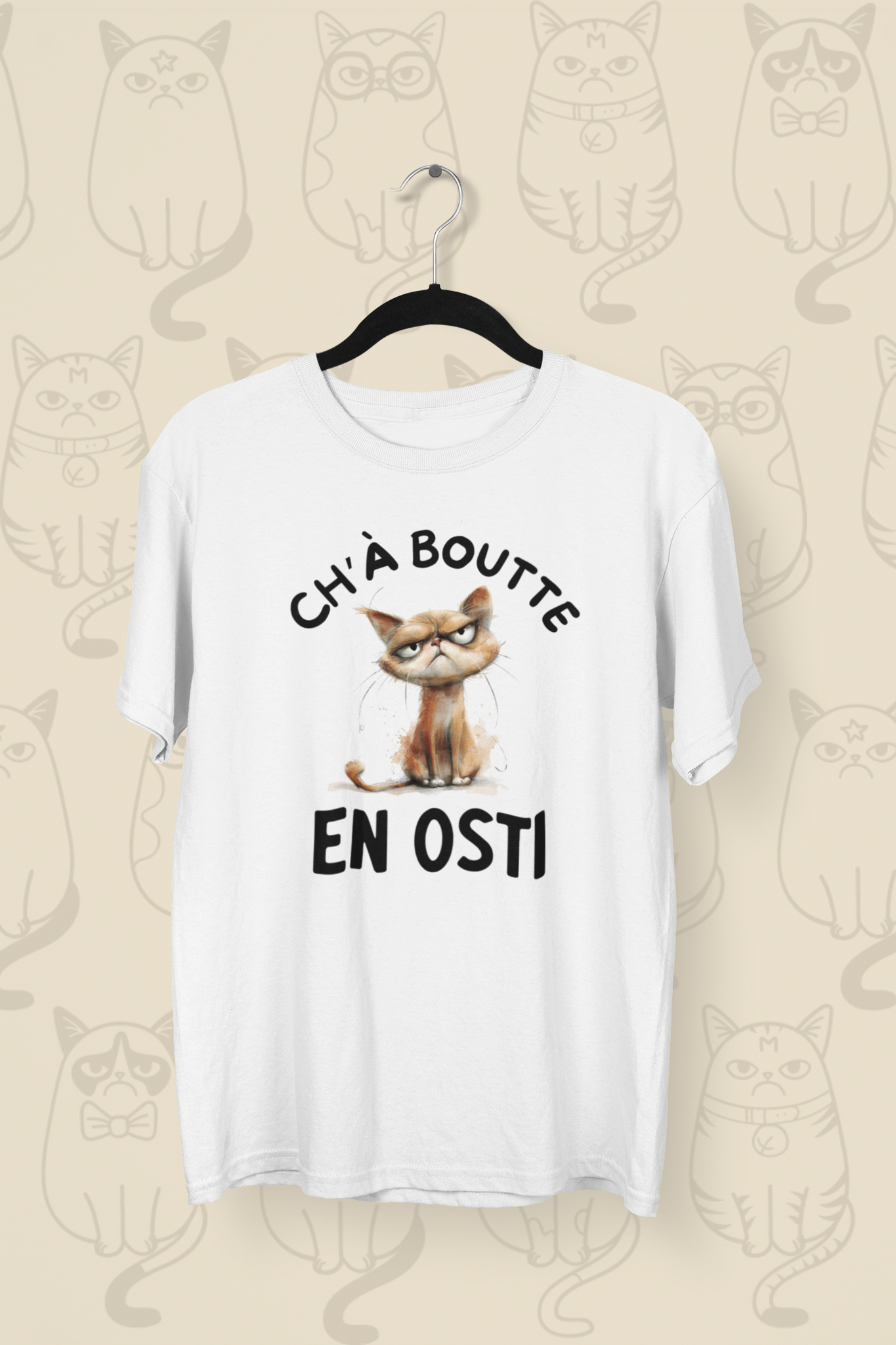 T-Shirt Ch'à boutte en osti