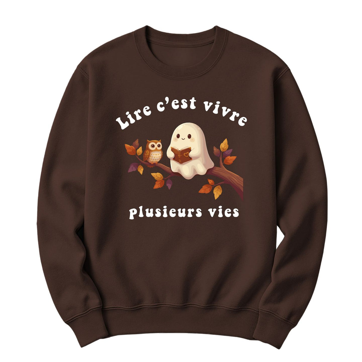Crewneck Lire c'est vivre