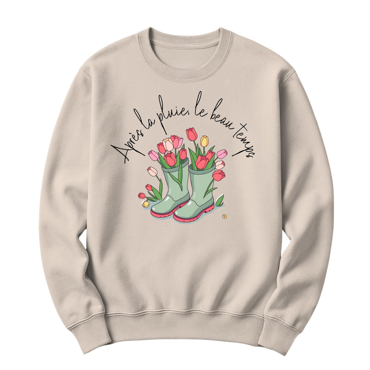 Crewneck Après la pluie le beau temps