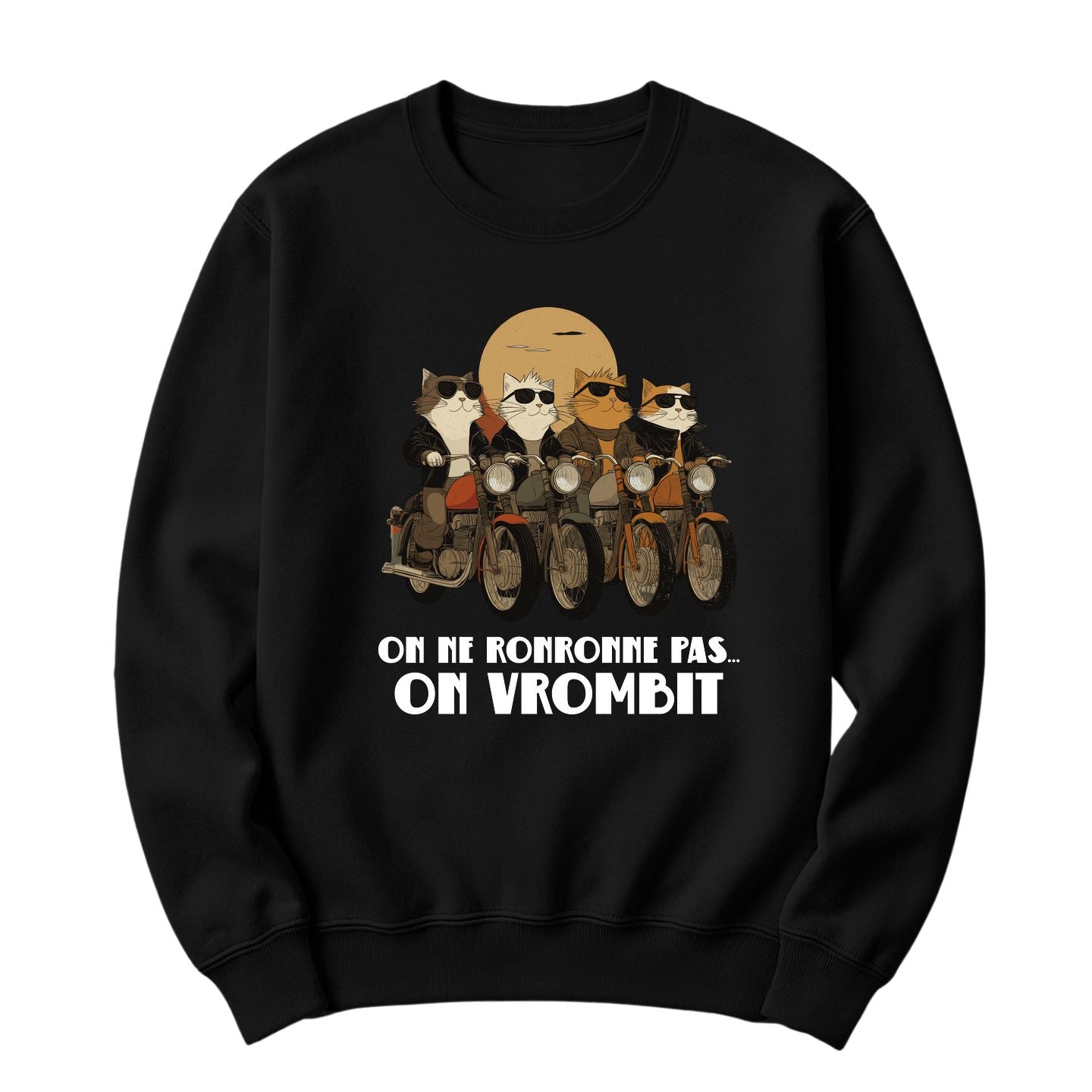 Crewneck On ne ronronne pas