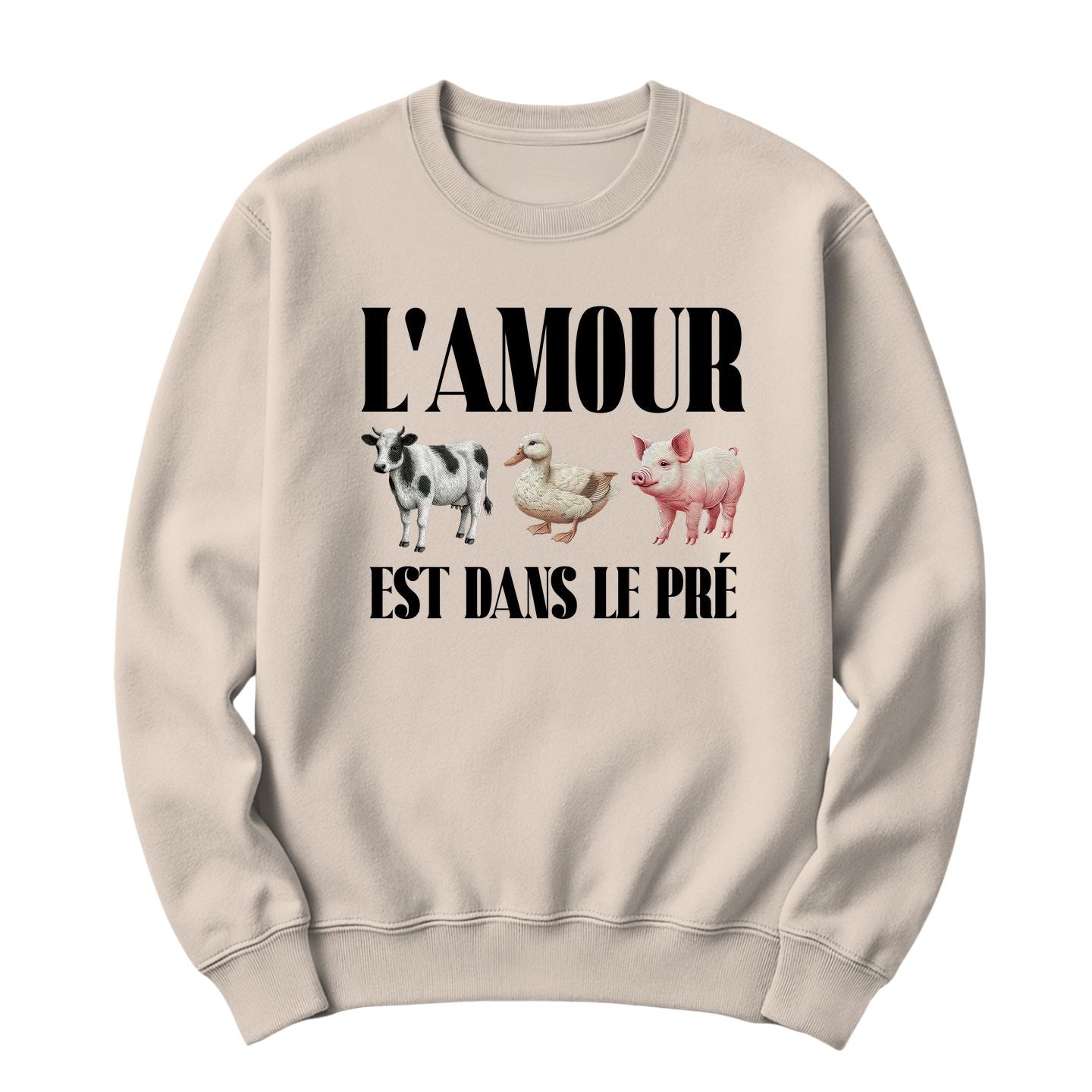 Crewneck L'amour est dans le pré